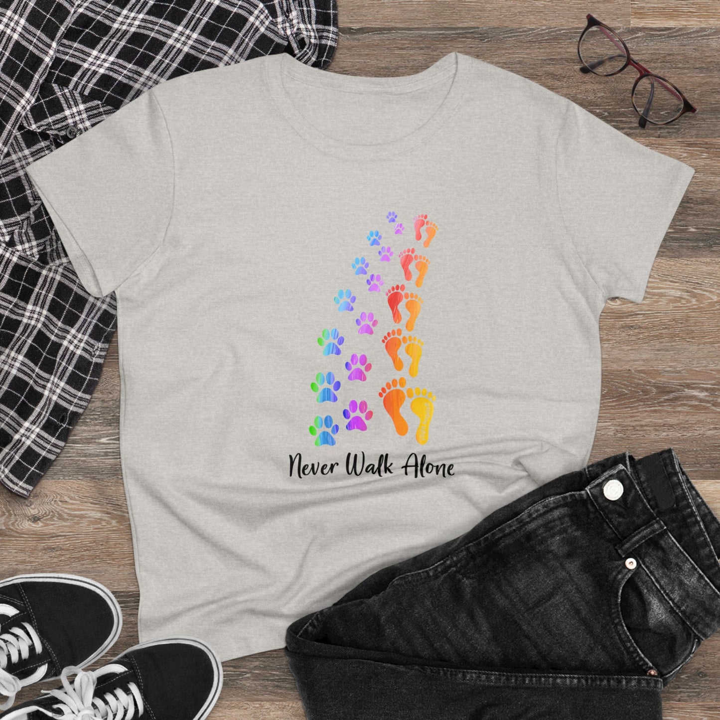 Never Walk Alone Women's Tee
