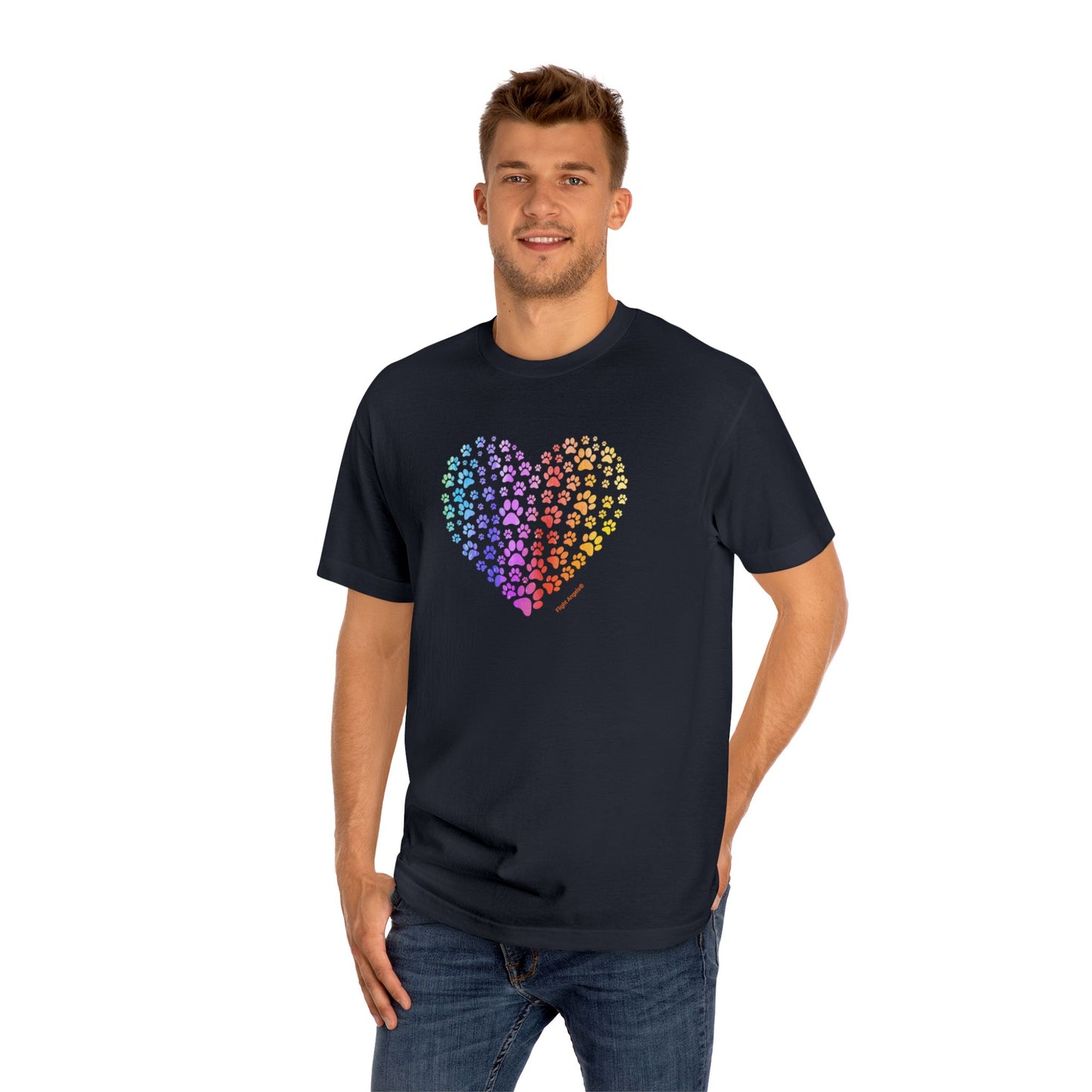 Paw Heart Unisex Classic Tee