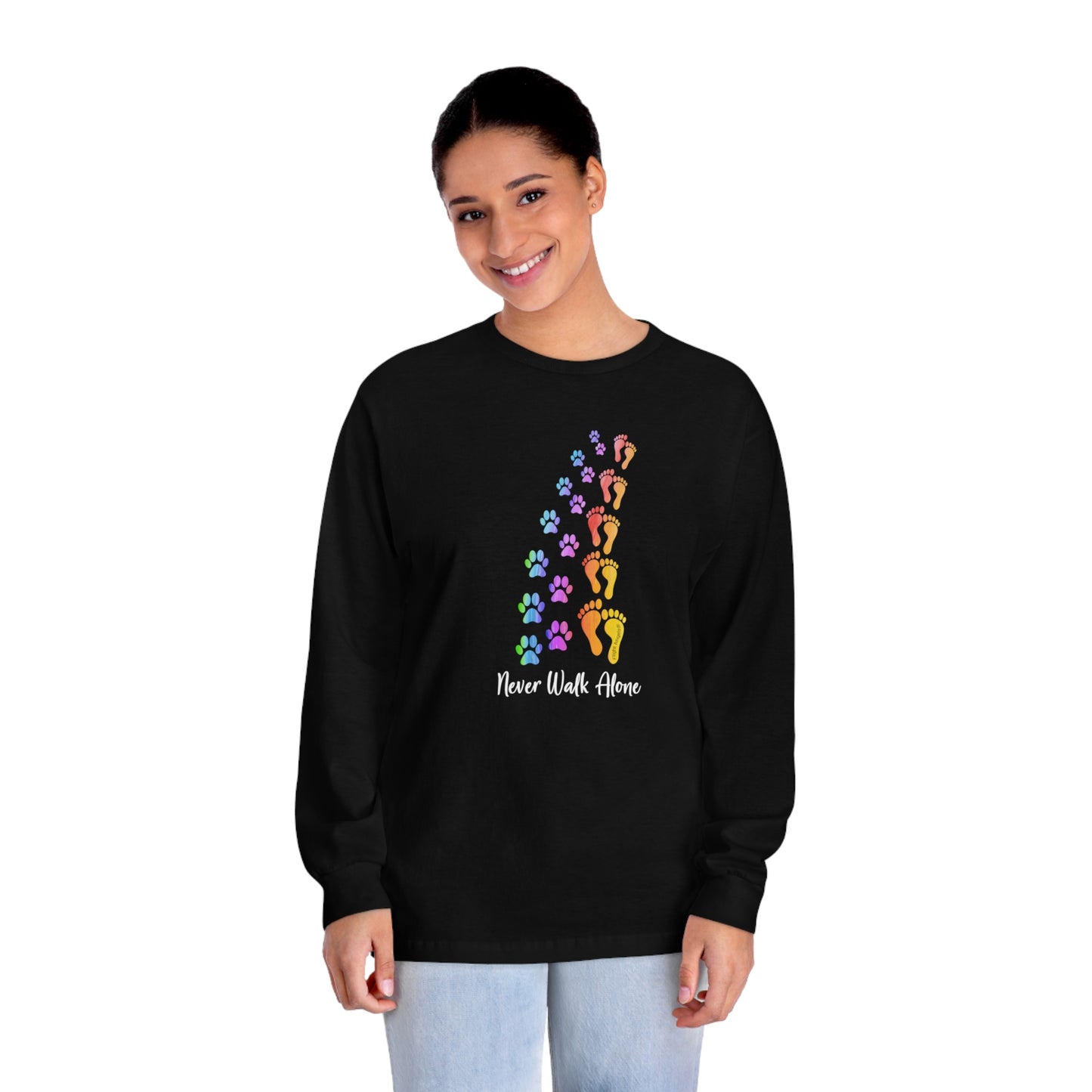 Never Walk Alone Unisex Long Sleeve Tee