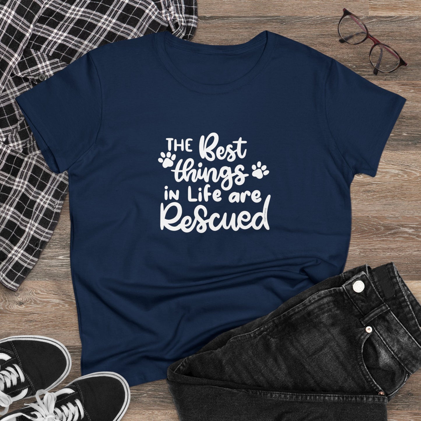 The Best Things in Life are Rescued Women's Tee