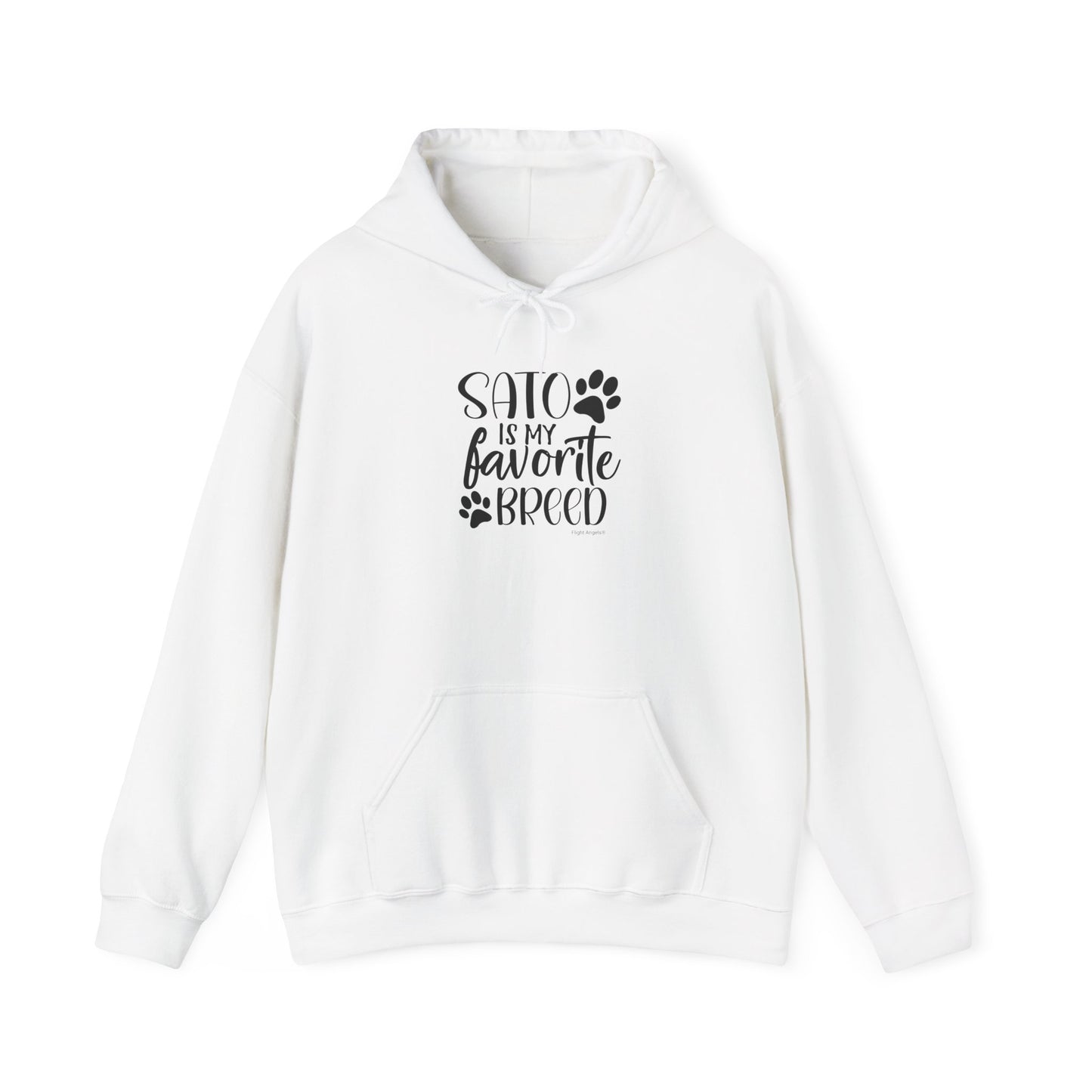 Sato is My Favorite Breed Unisex Hooded Sweatshirt - Flight Angels®