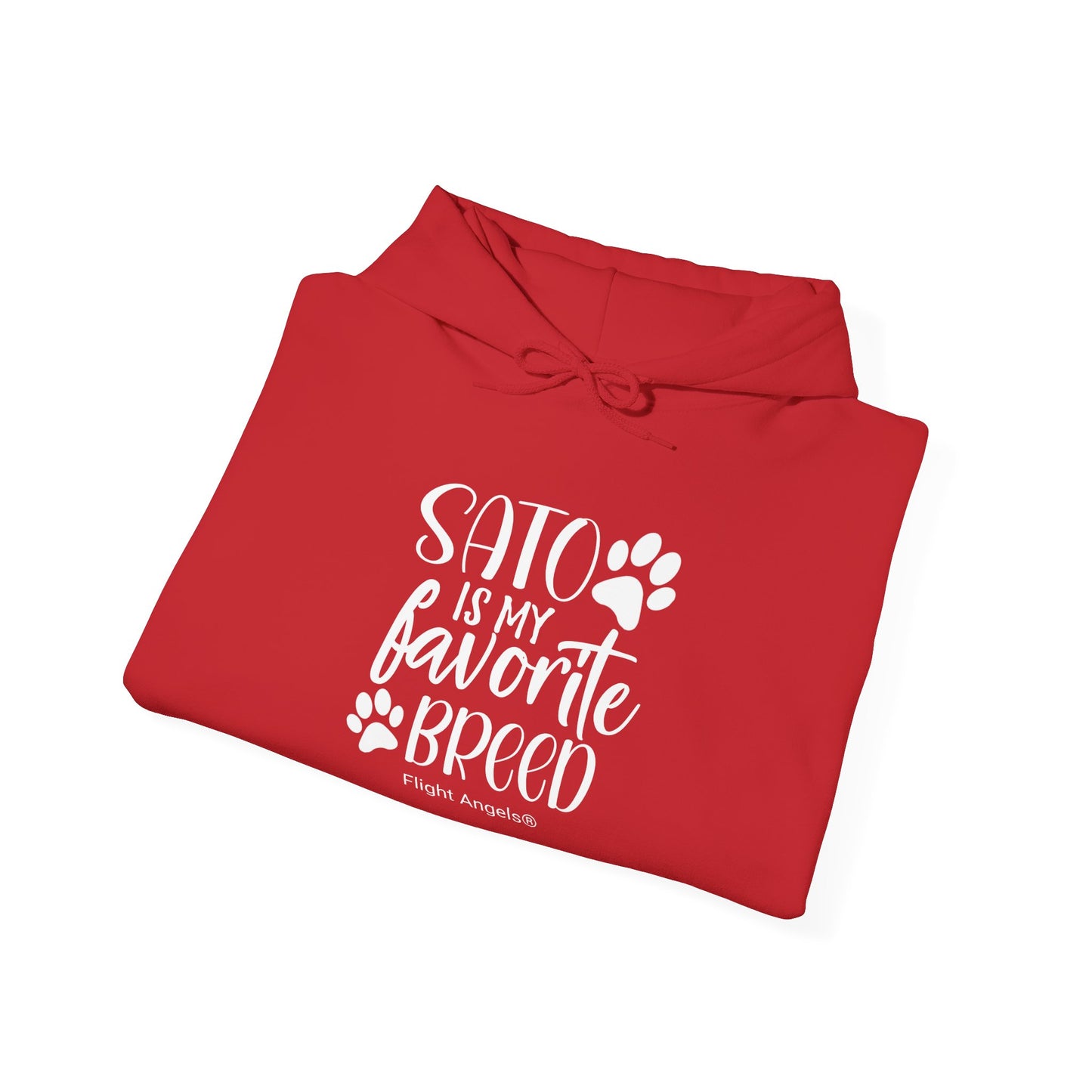 Sato is My Favorite Breed Unisex Hooded Sweatshirt - Flight Angels®