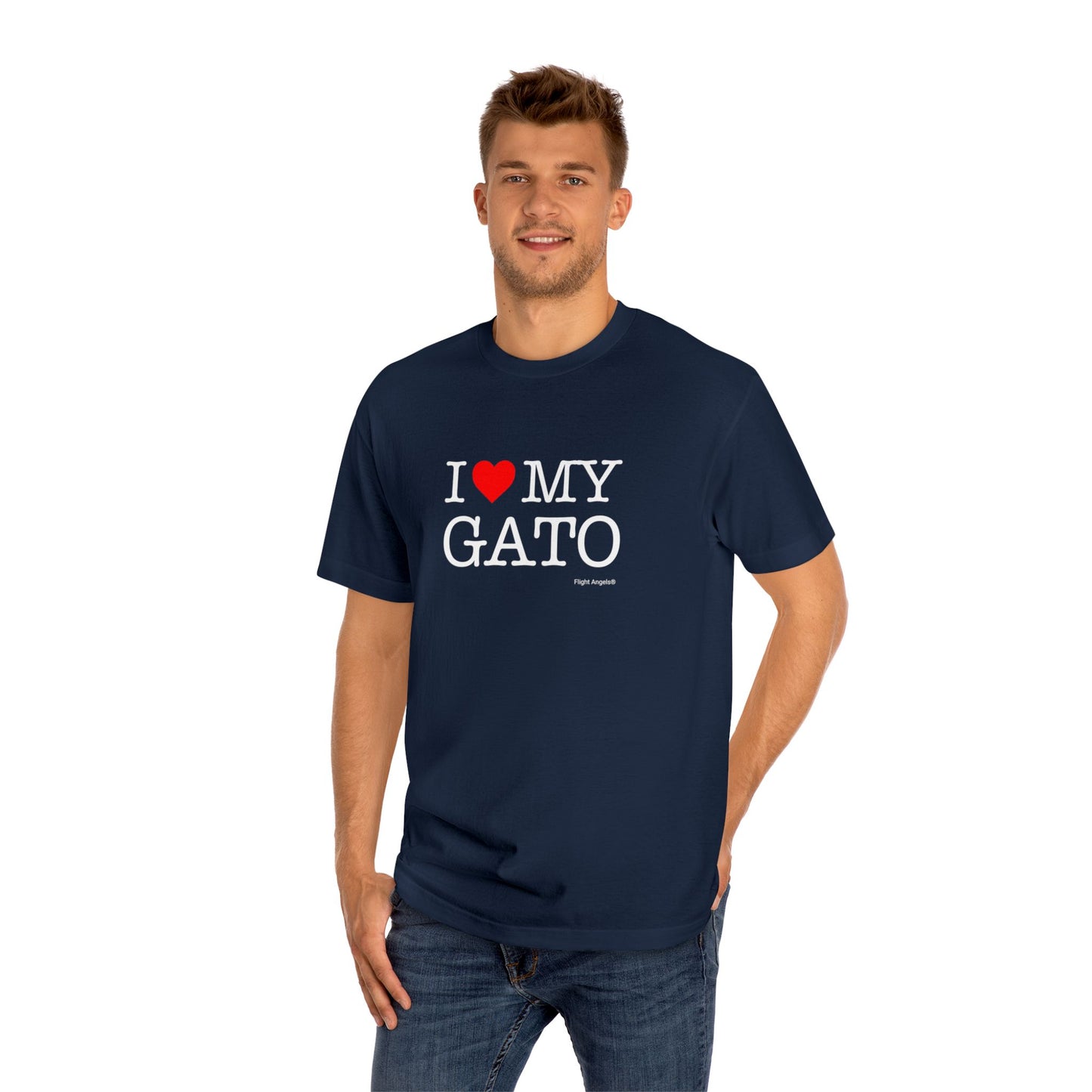 I Love My Gato Unisex Classic Tee