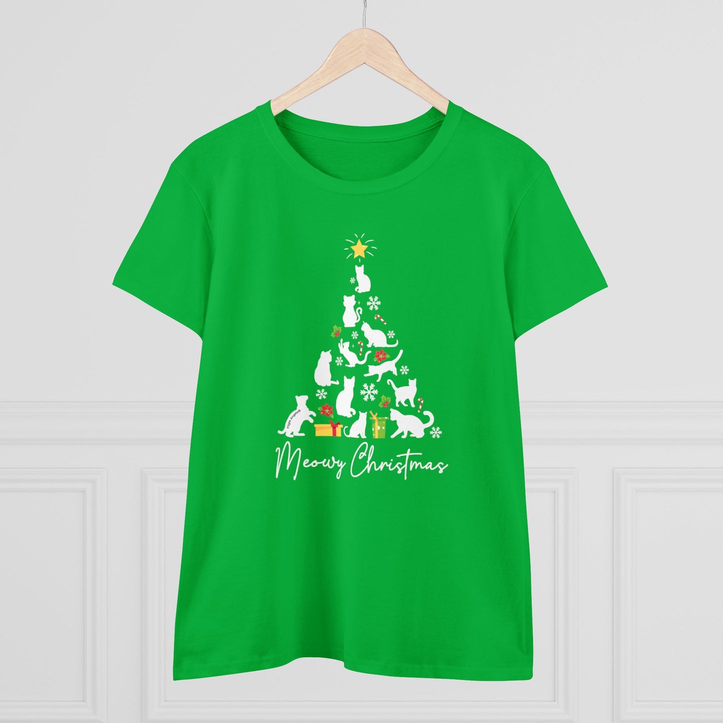 Meowy Christmas Women's Tee