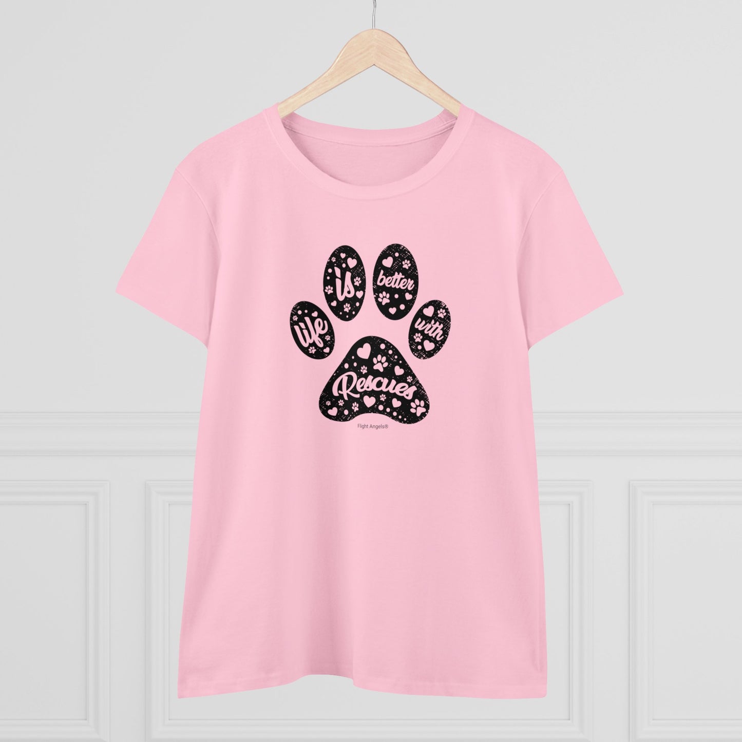 Life is Better with Rescues Women's Tee