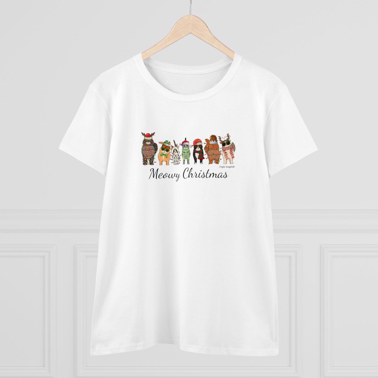 Cat Christmas Women's Tee