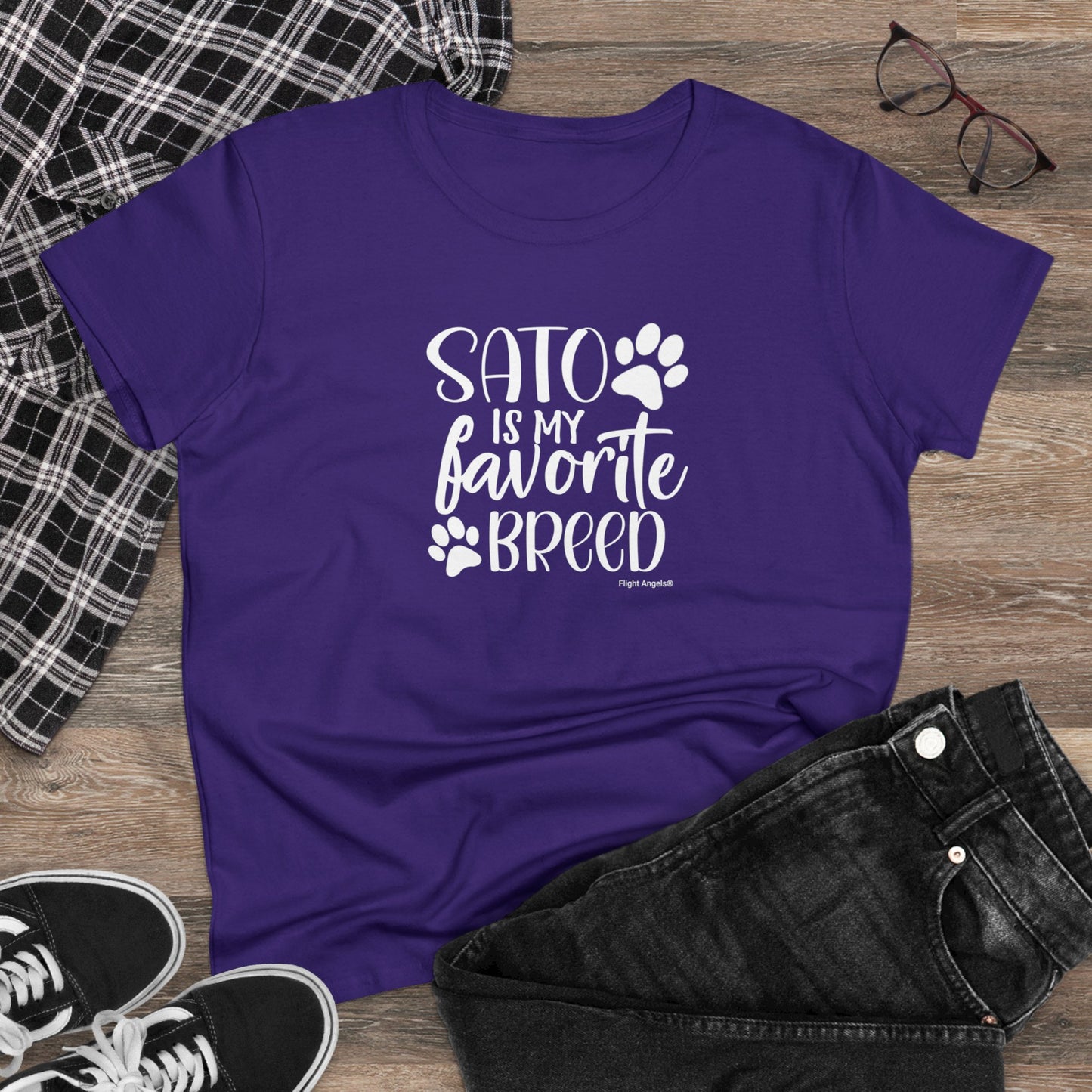 Sato is my favorite breed Women's Tee