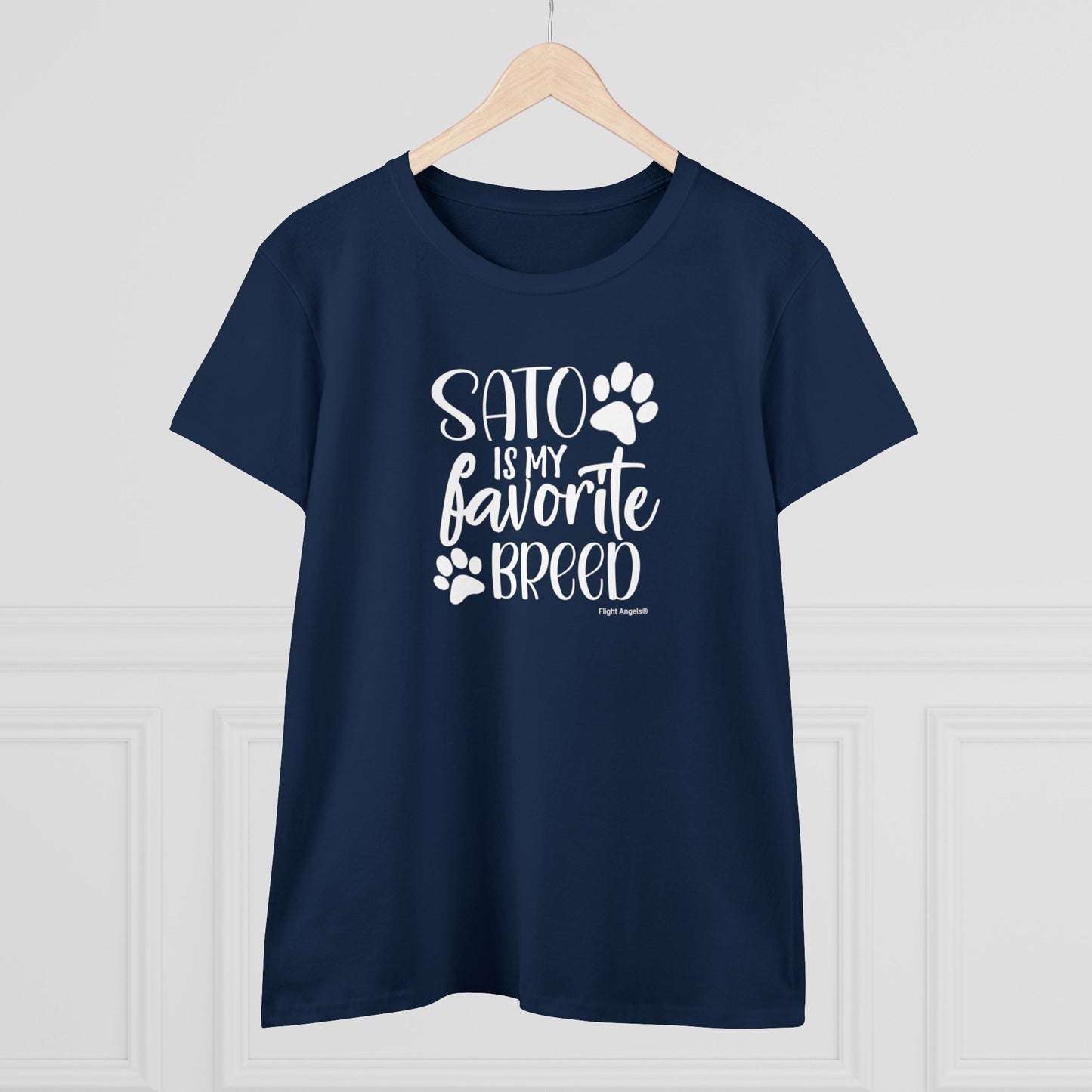 Sato is my favorite breed Women's Tee