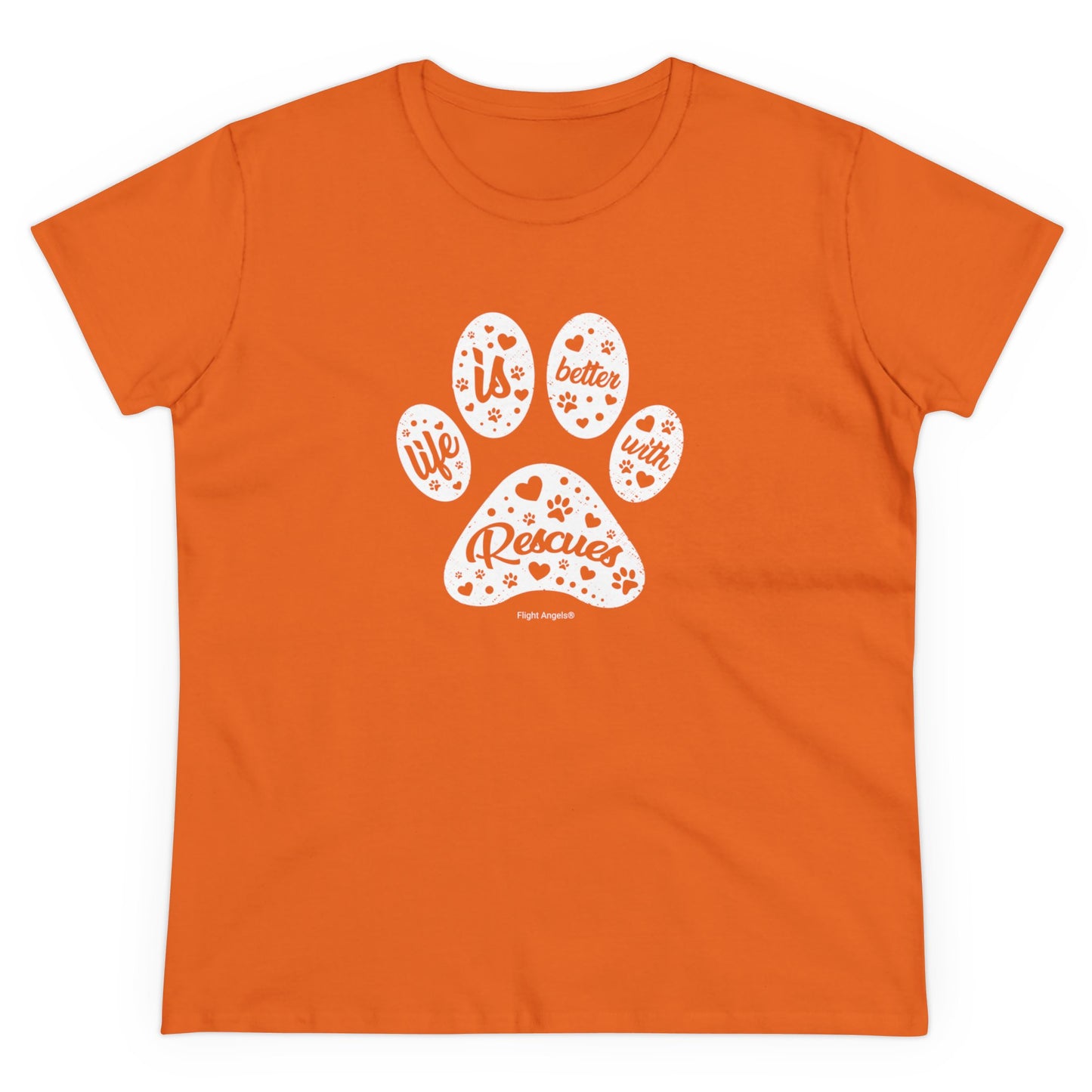 Life is Better with Rescues Women's Tee