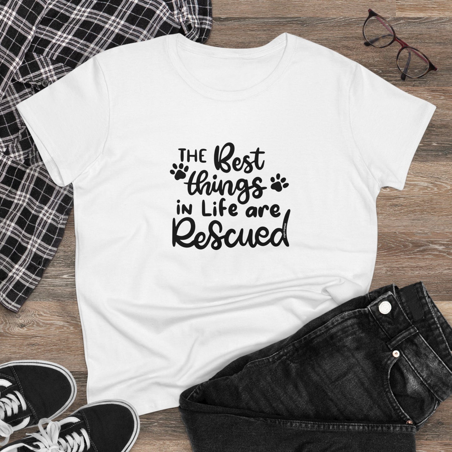 The Best Things in Life are Rescued Women's Tee