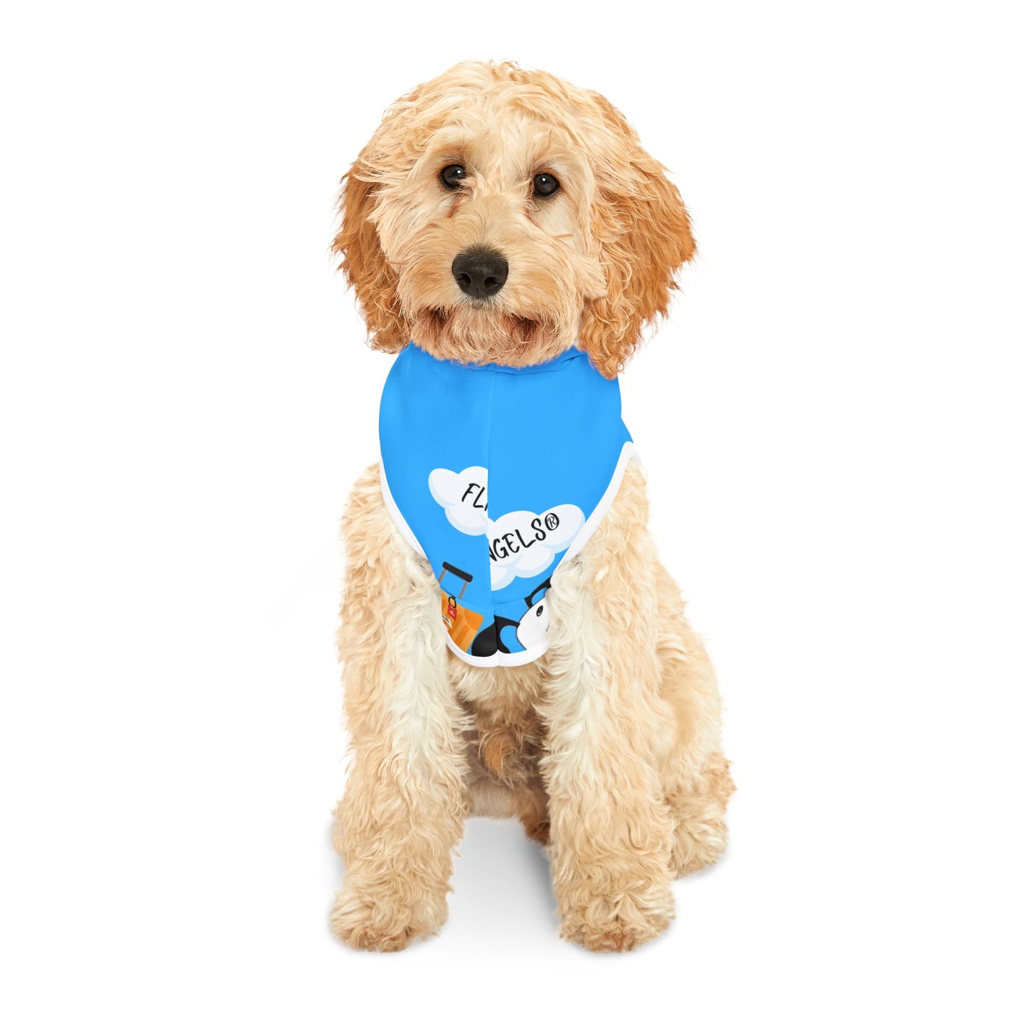 Travel-Themed Pet Hoodie, Dog Sweater, Cute Puppy Apparel, Pet Fashion, Pet Gift Ideas, Travel Accessories for Pets