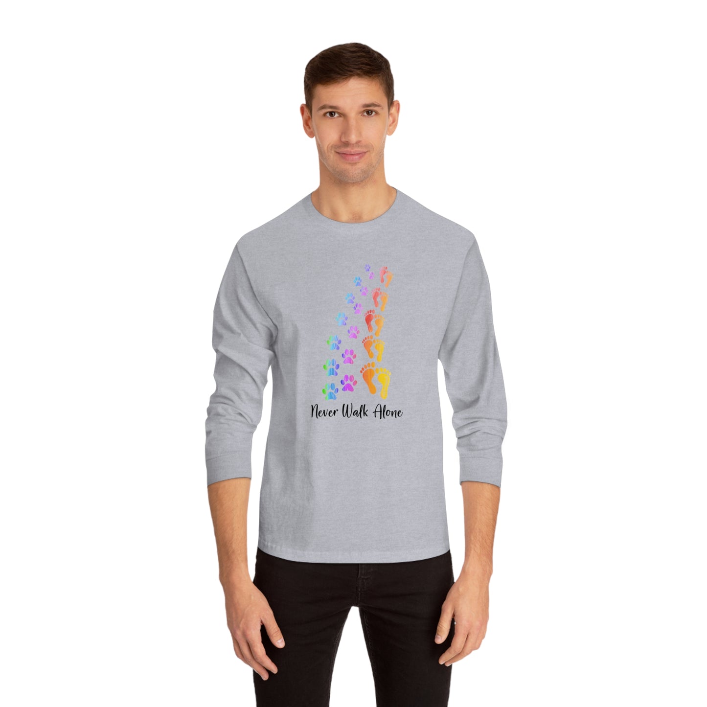 Never Walk Alone Unisex Long Sleeve Tee