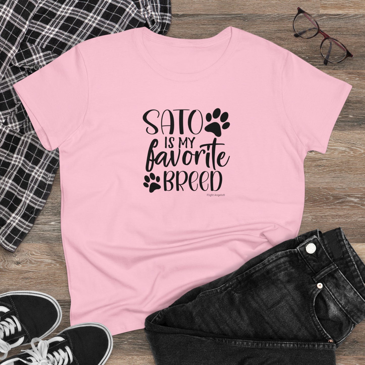 Sato is my favorite breed Women's Tee