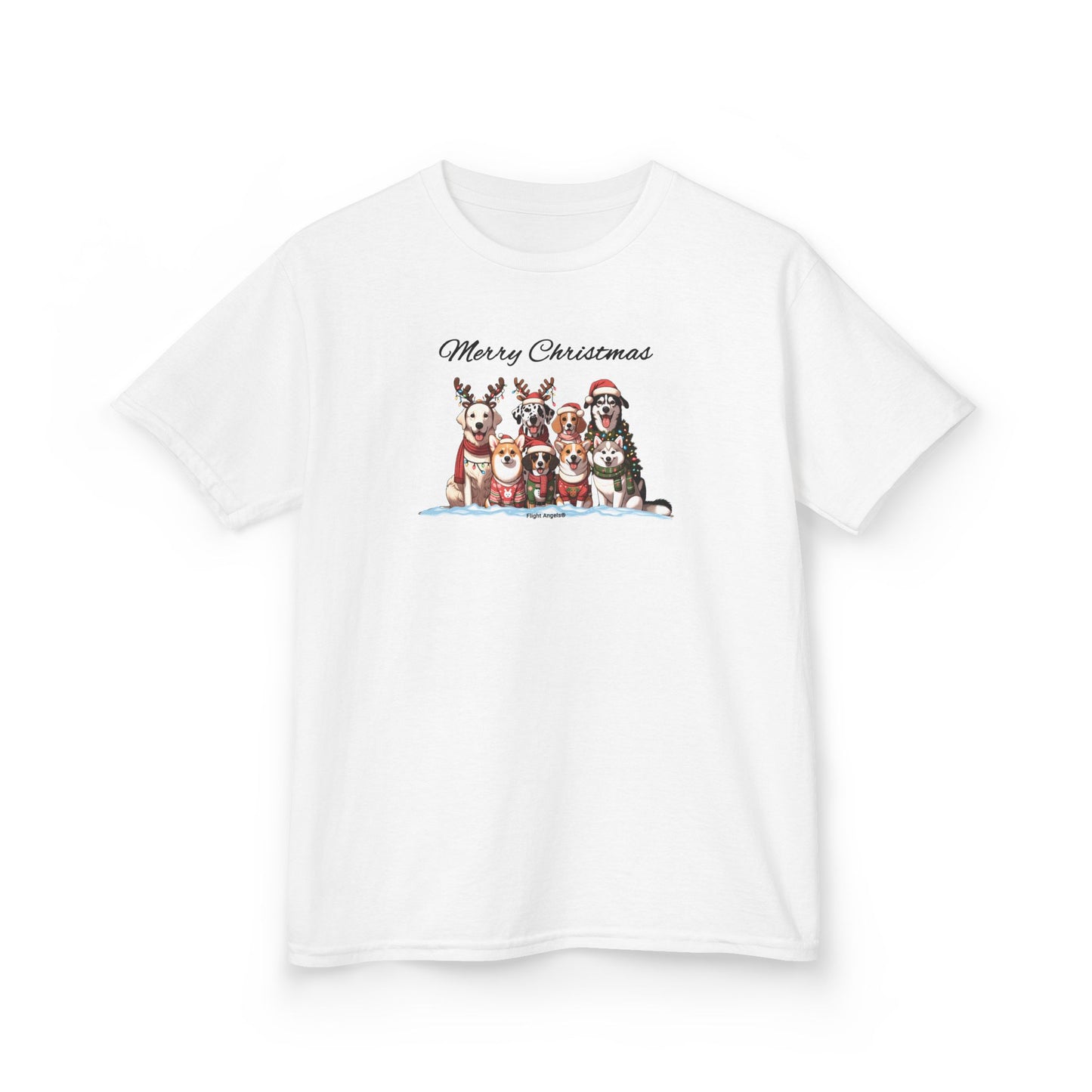 Dog Christmas Kids Tee