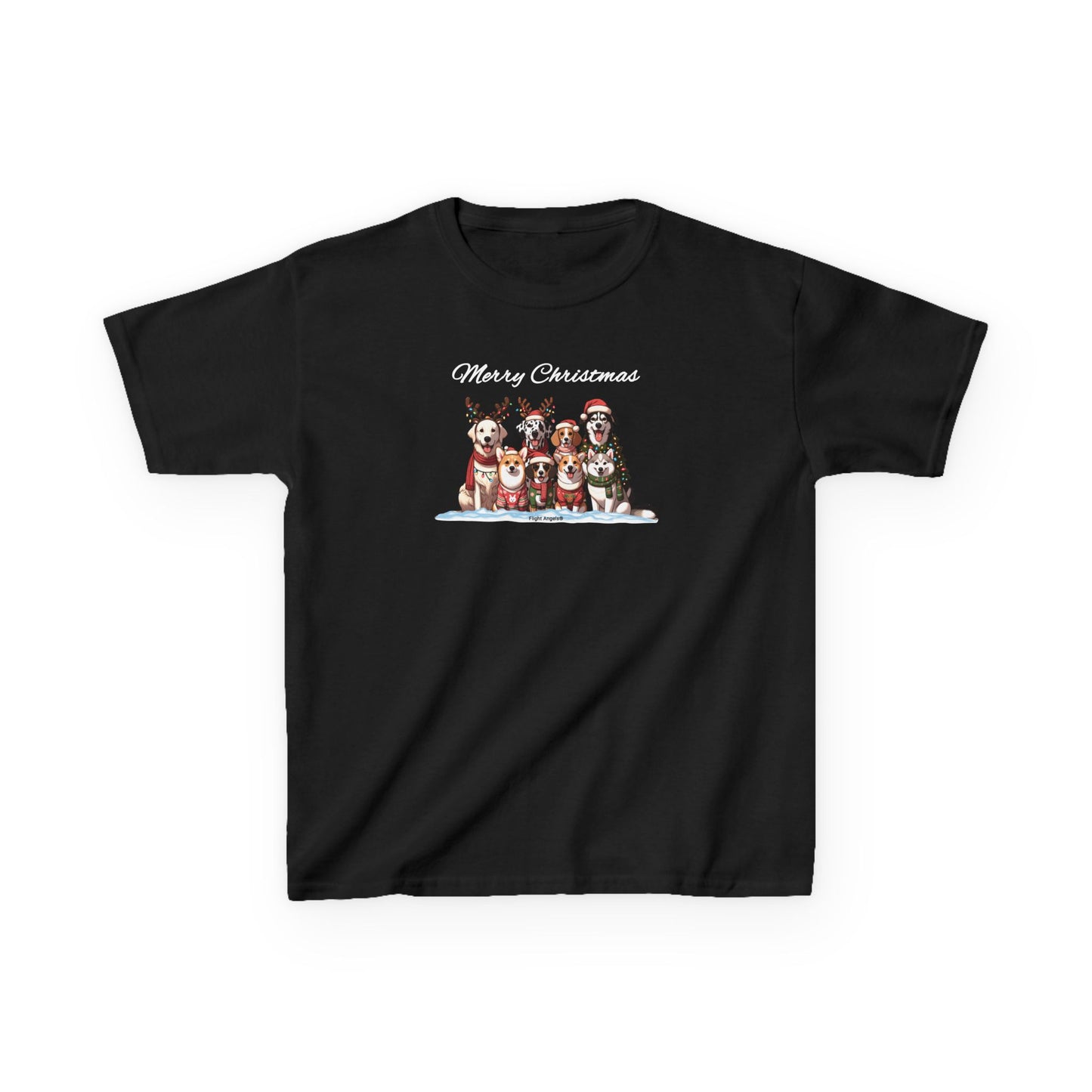 Dog Christmas Kids Tee
