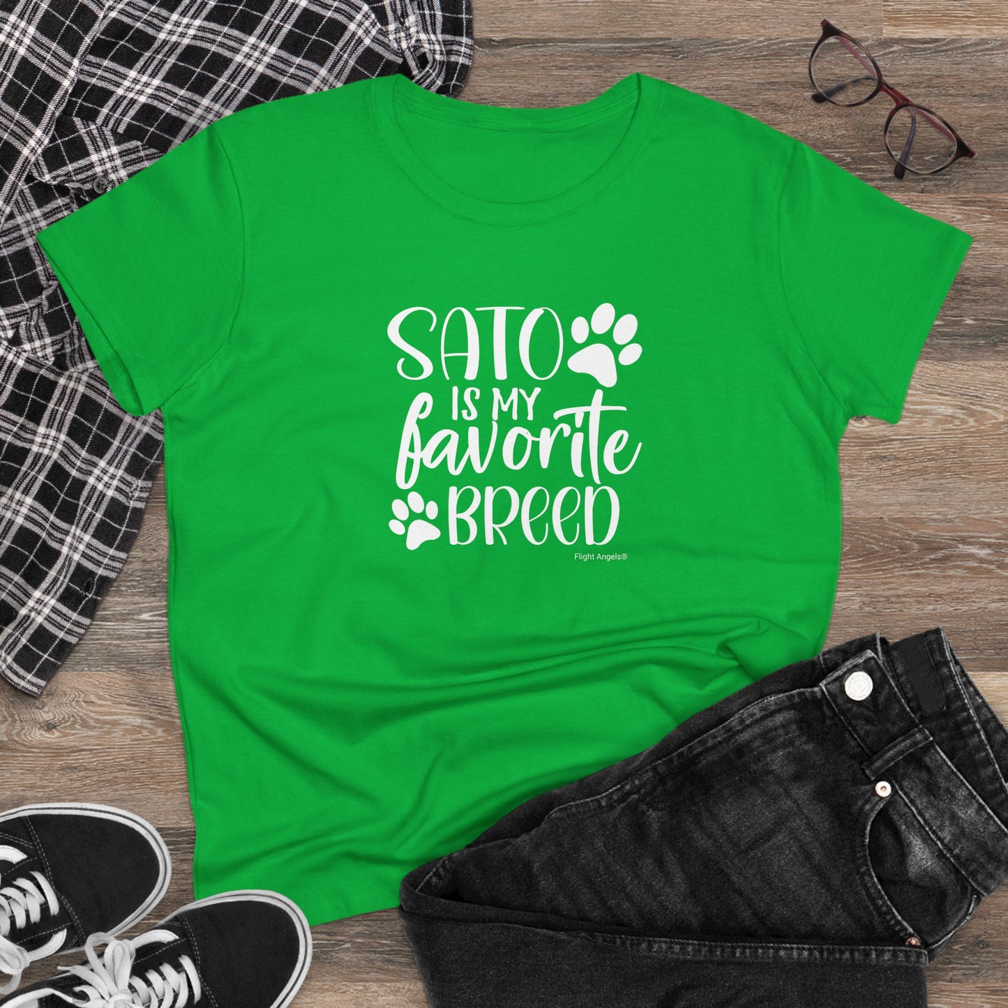 Sato is my favorite breed Women's Tee