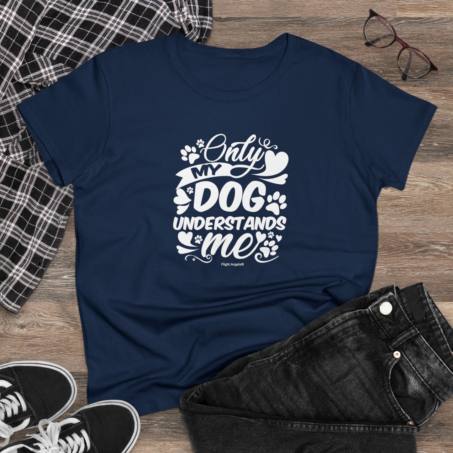 Only My Dog Understands Me Women's Tee