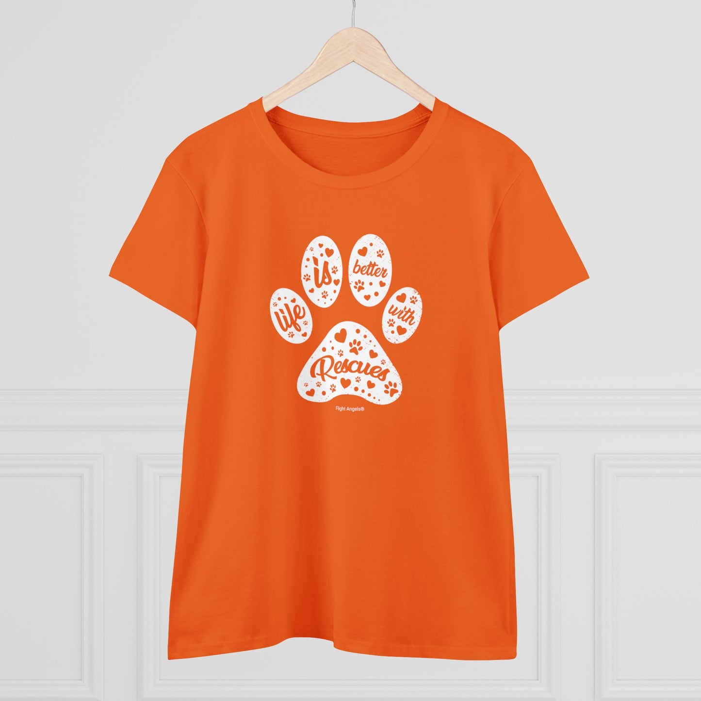 Life is Better with Rescues Women's Tee