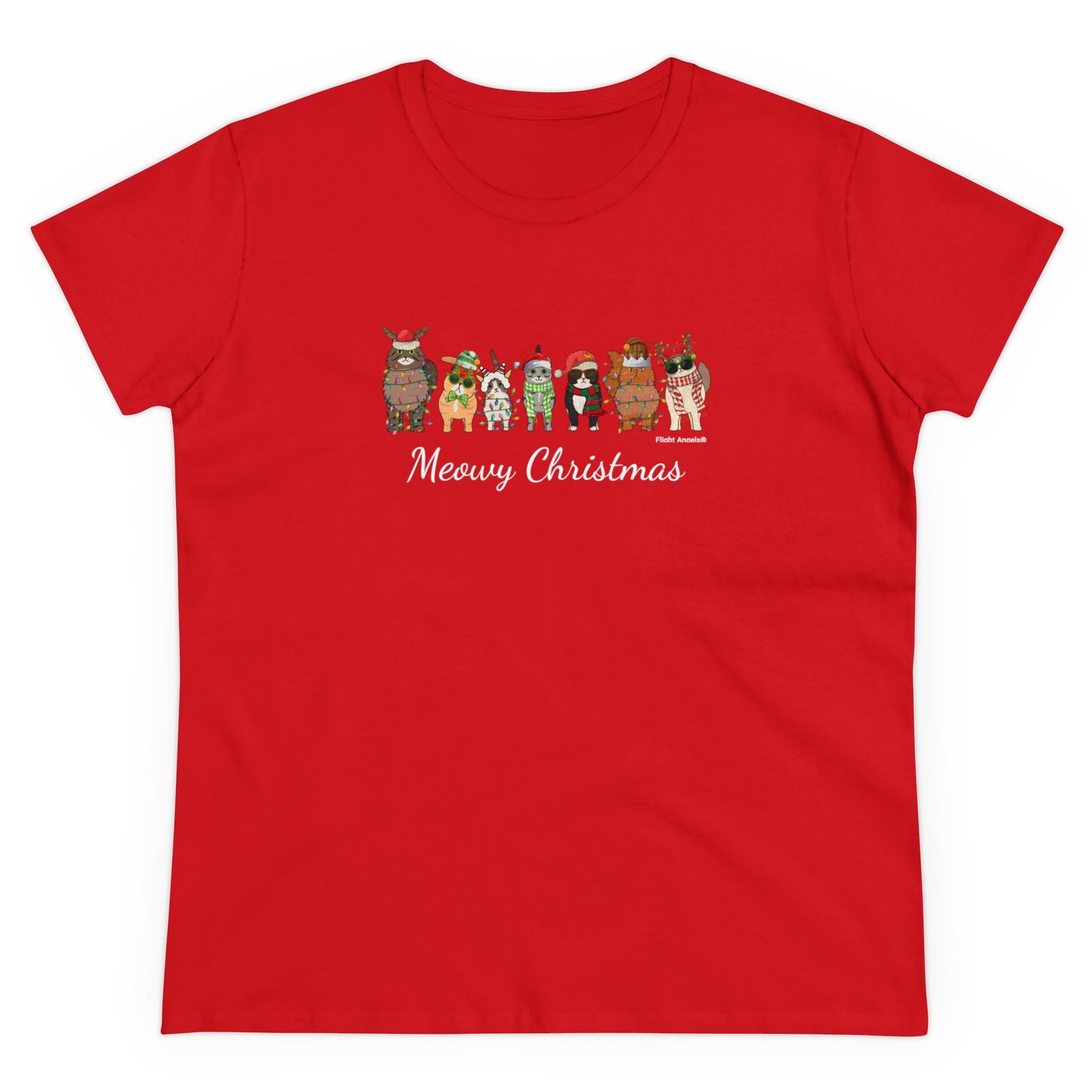 Cat Christmas Women's Tee