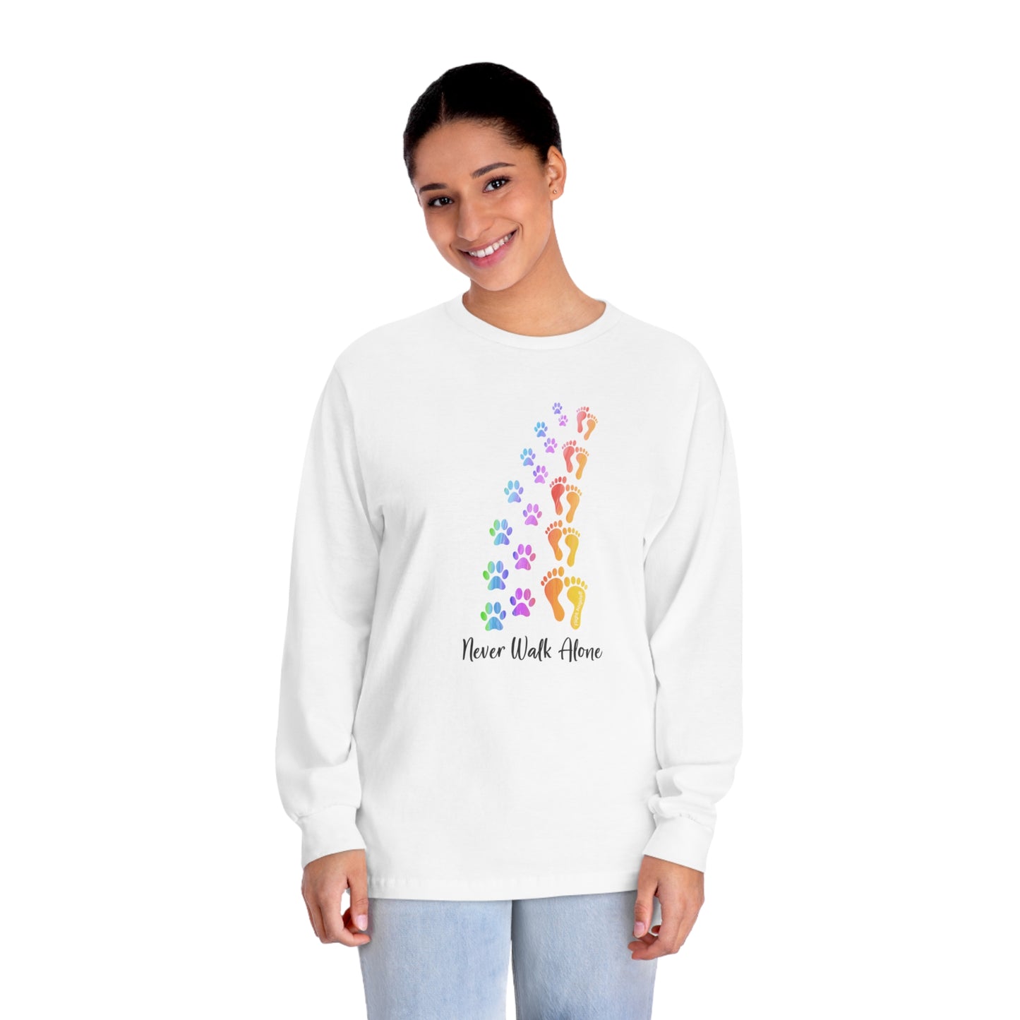 Never Walk Alone Unisex Long Sleeve Tee