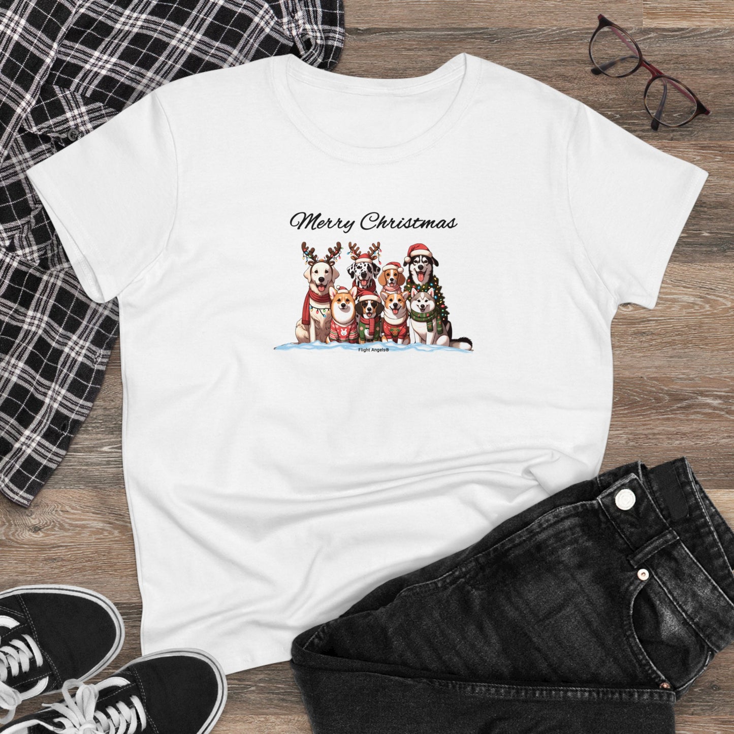 Dog Christmas Women's Tee