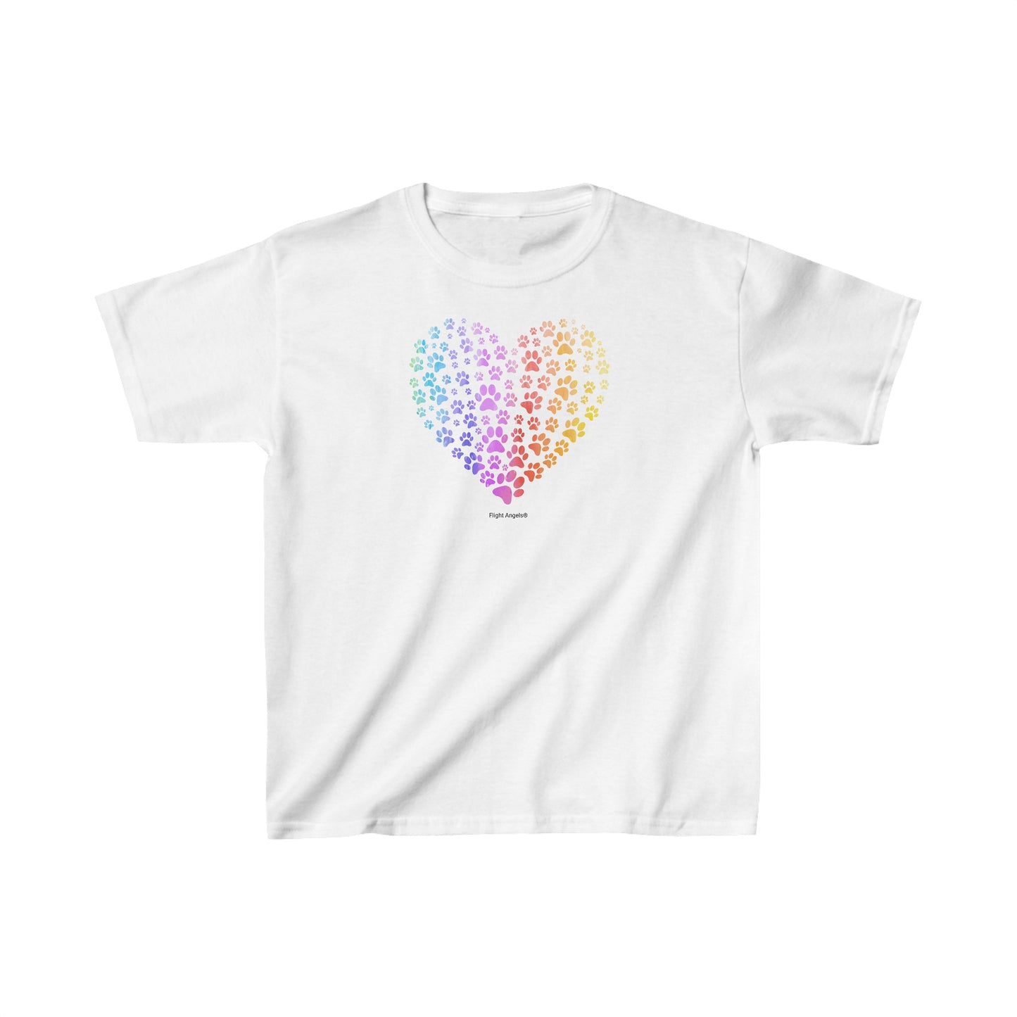 Paw Heart Kids Tee