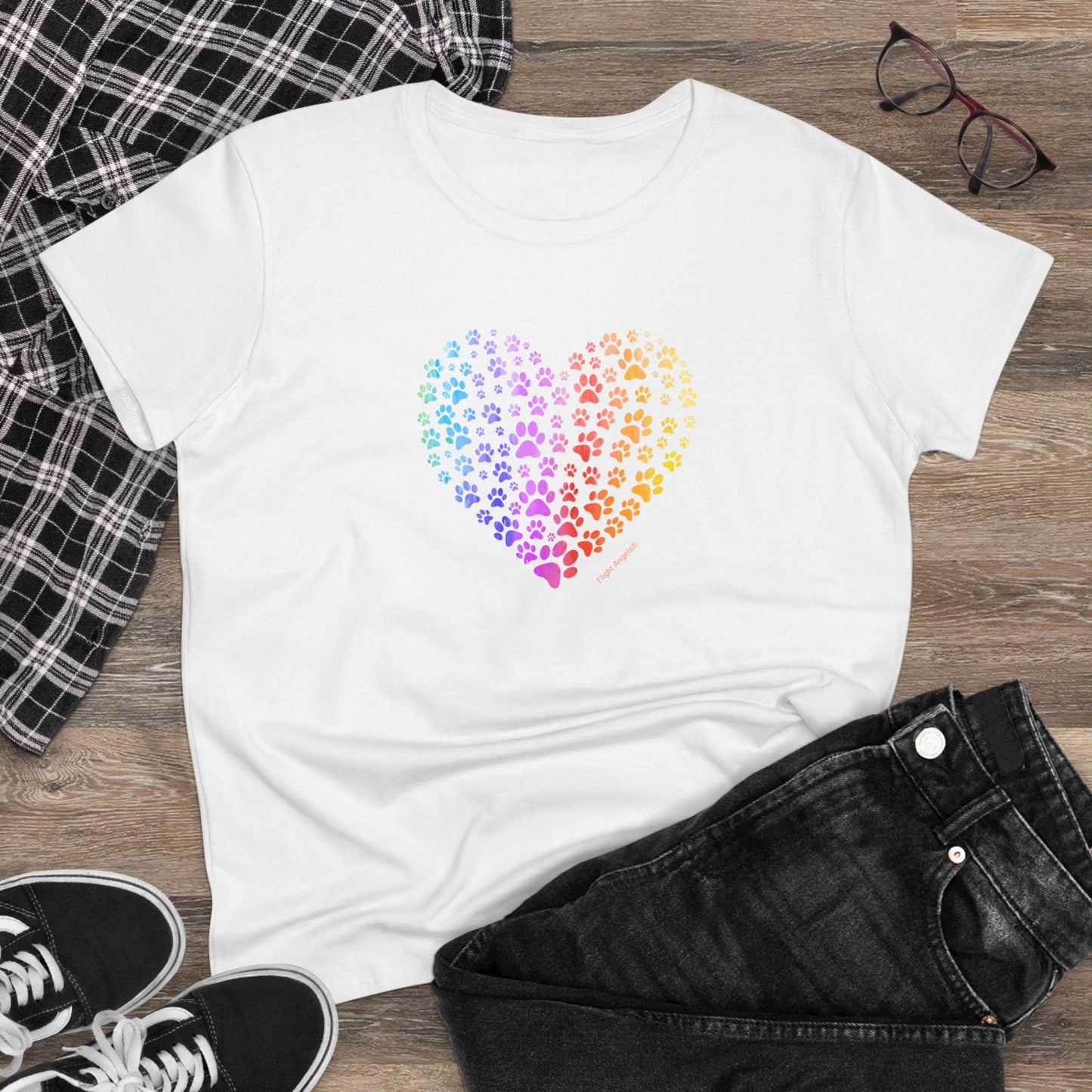Paw Heart Women's Tee