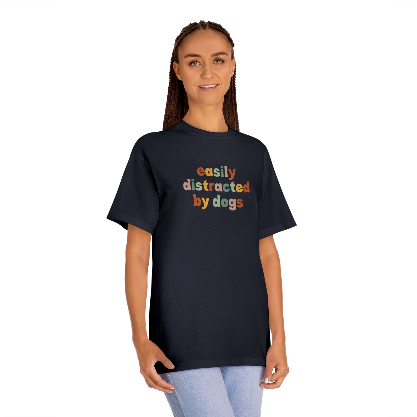 Easily Distracted by Dogs Unisex Classic Tee