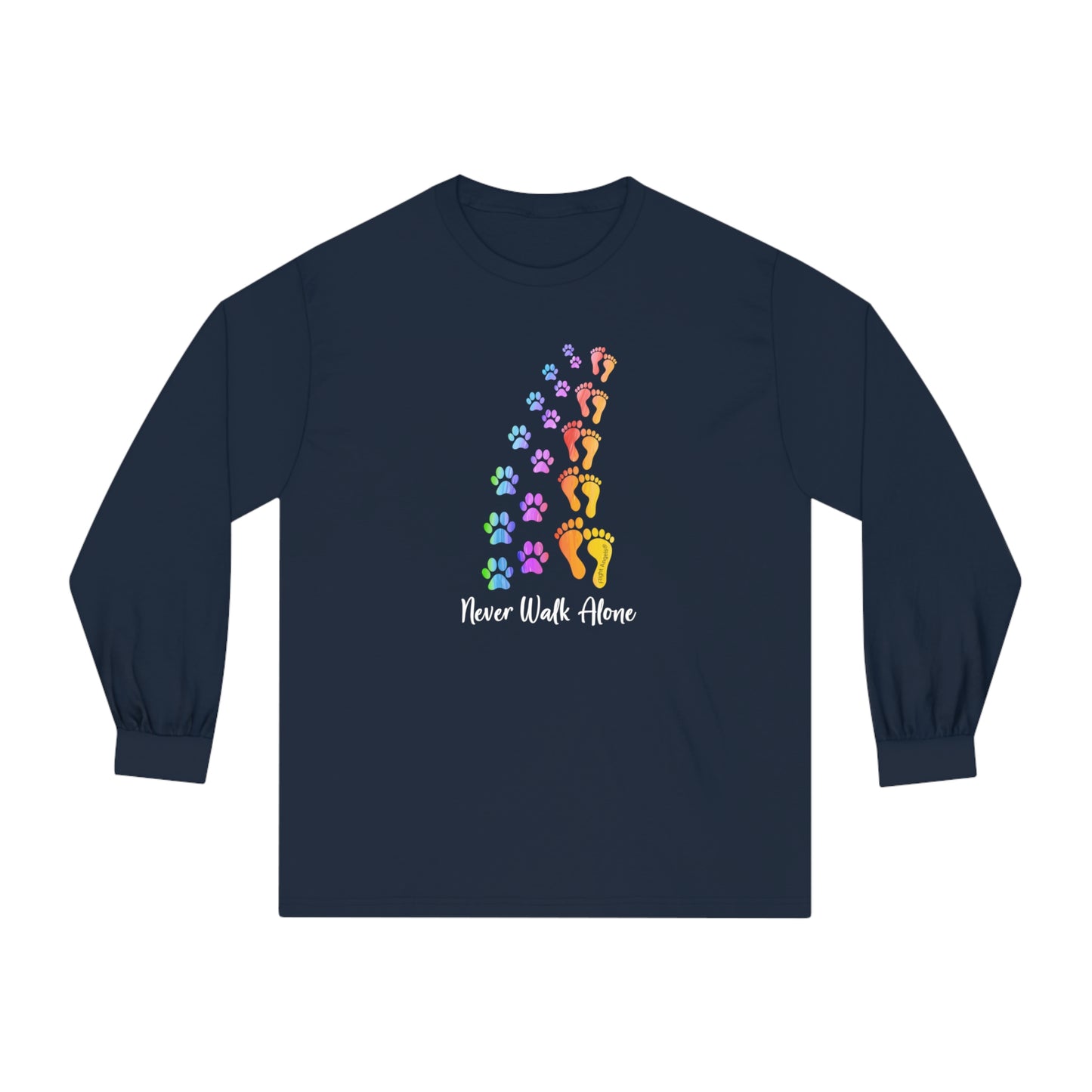 Never Walk Alone Unisex Long Sleeve Tee