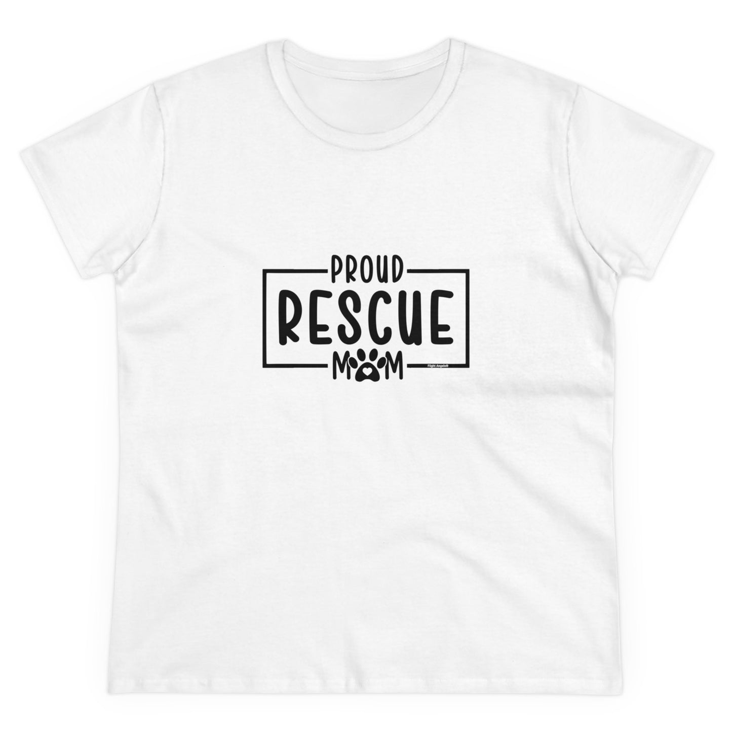 Proud Rescue Mom Women's Tee