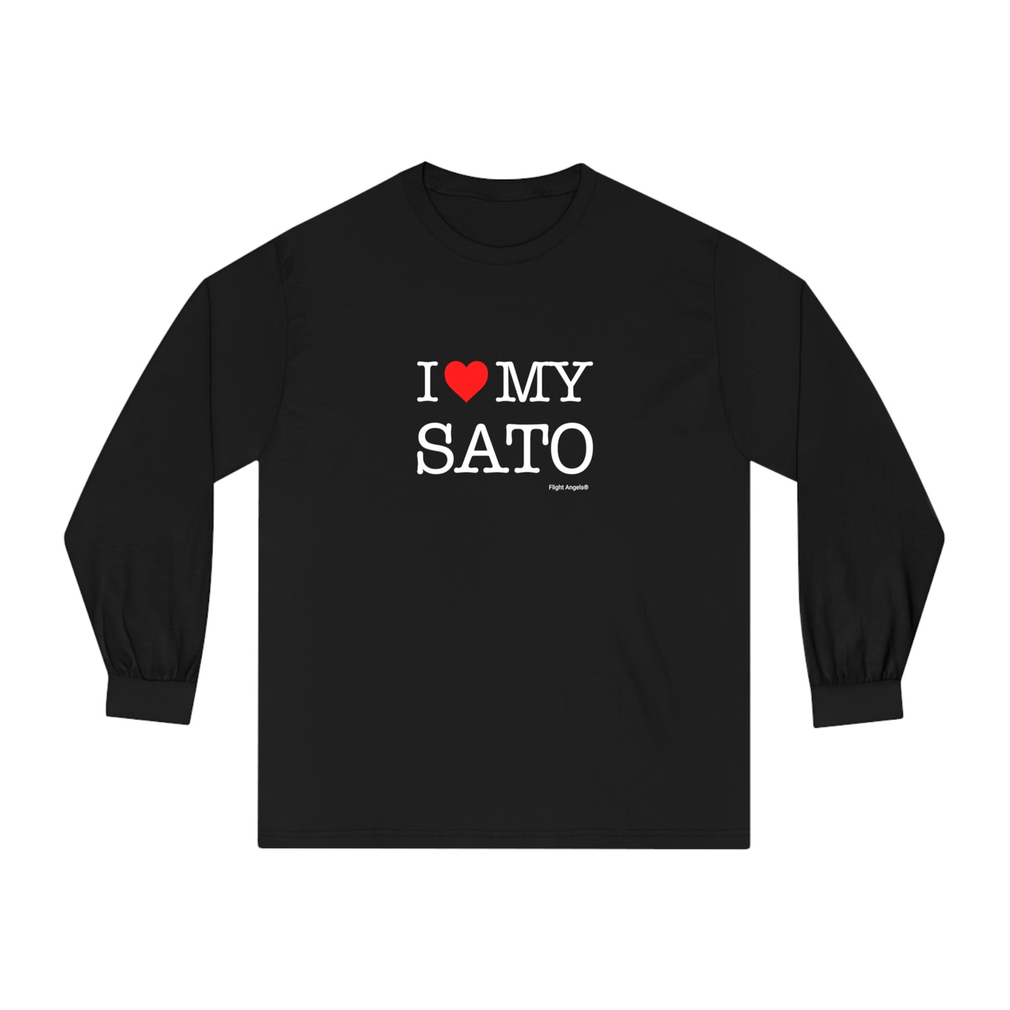 I Love My Sato Unisex Long Sleeve Tee