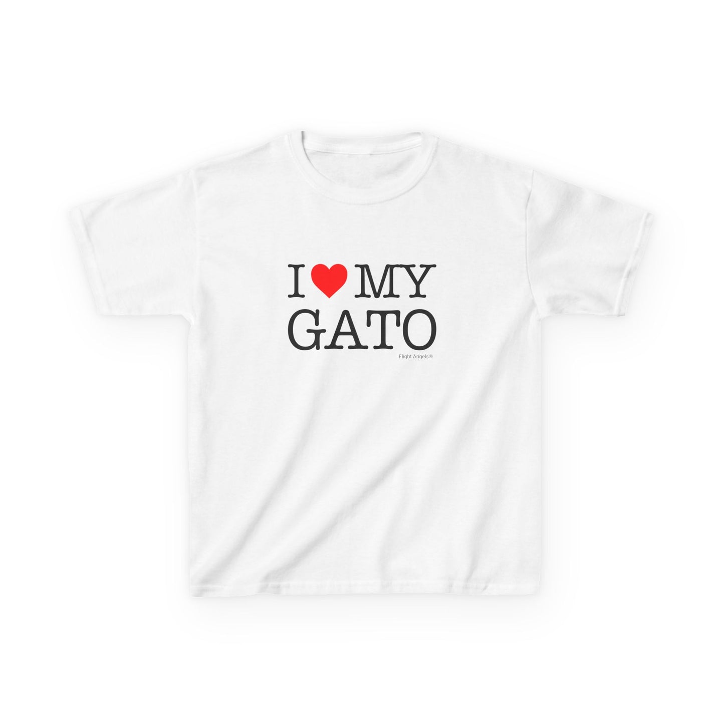 I Love My Gato Kids Tee