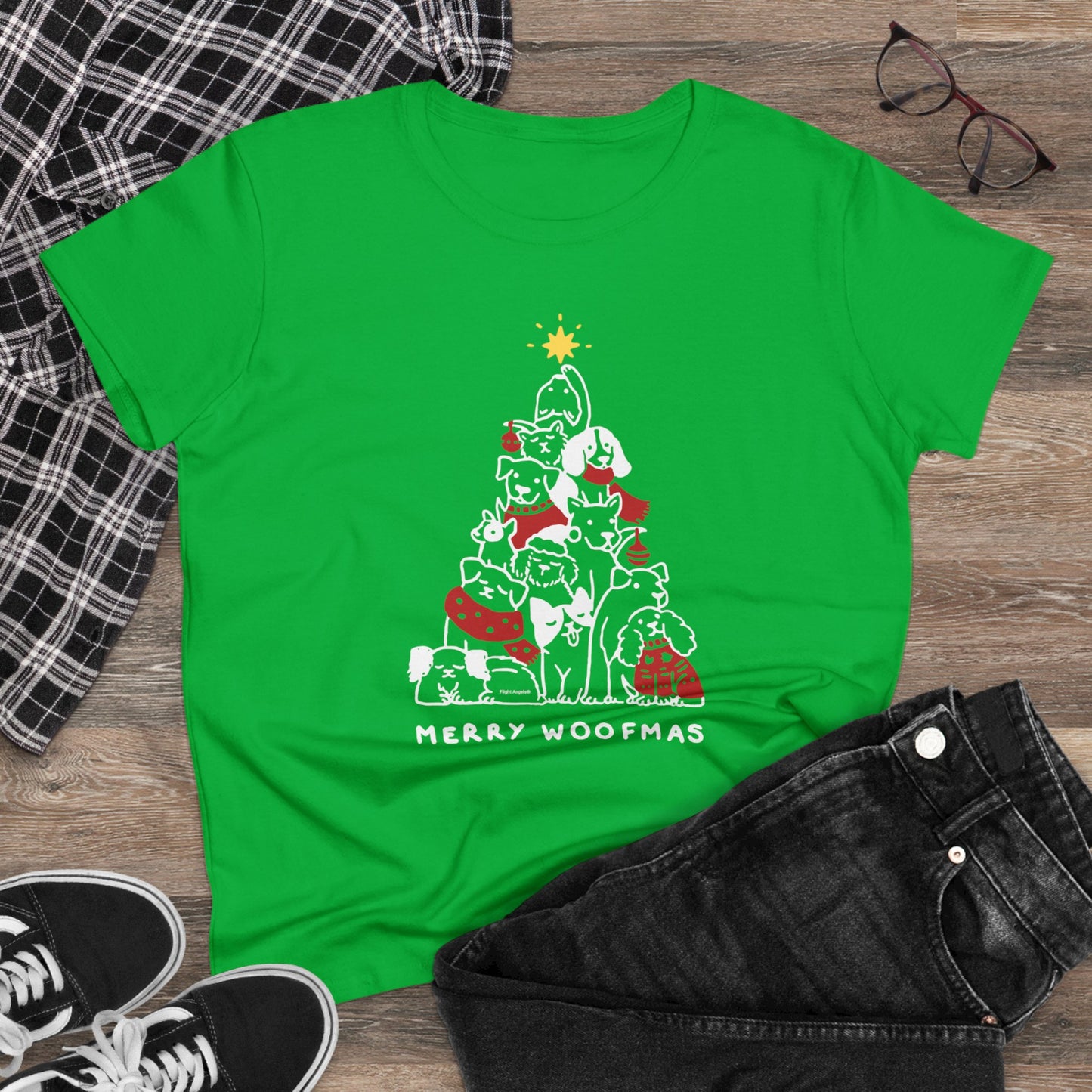 Merry Woofmas Women's Tee