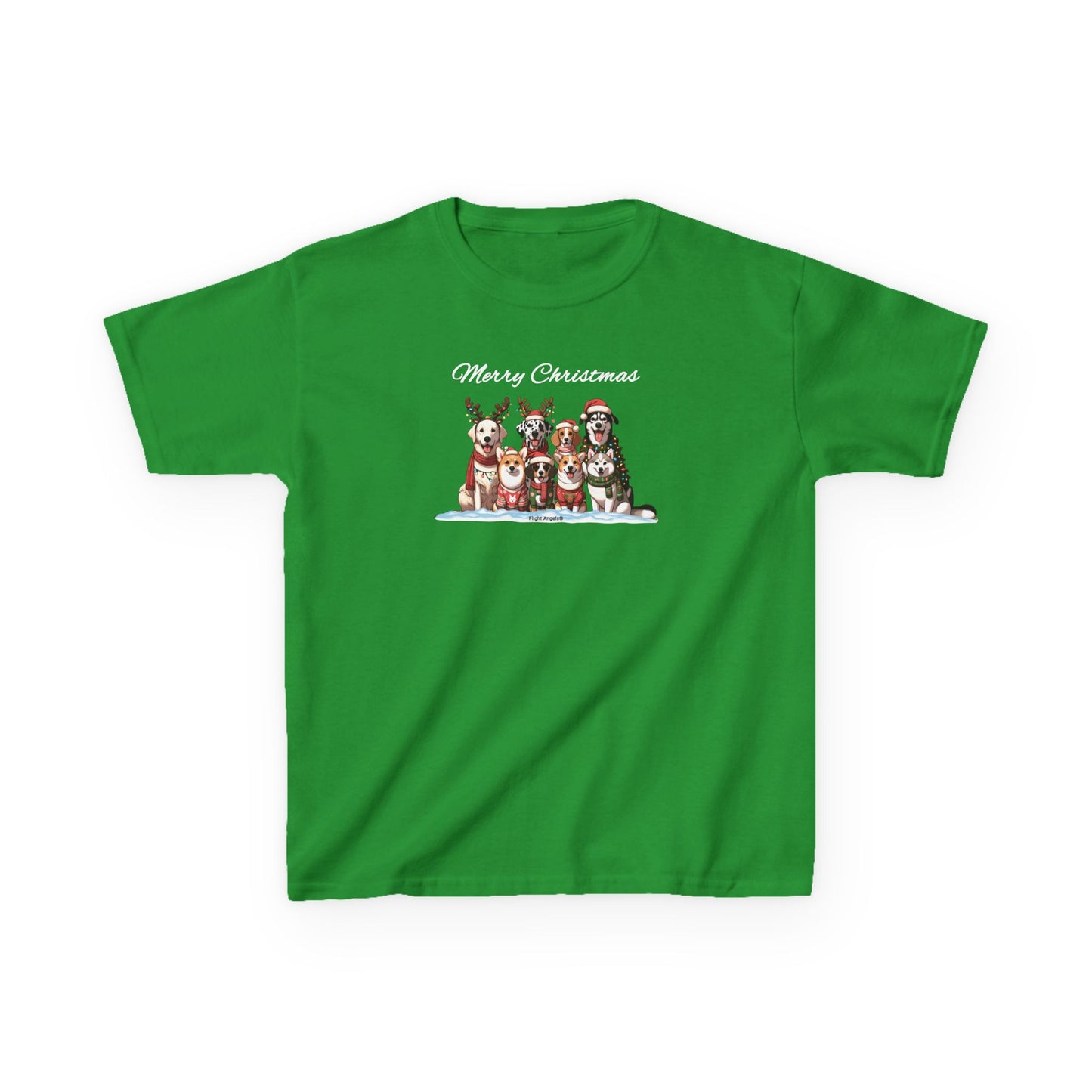 Dog Christmas Kids Tee