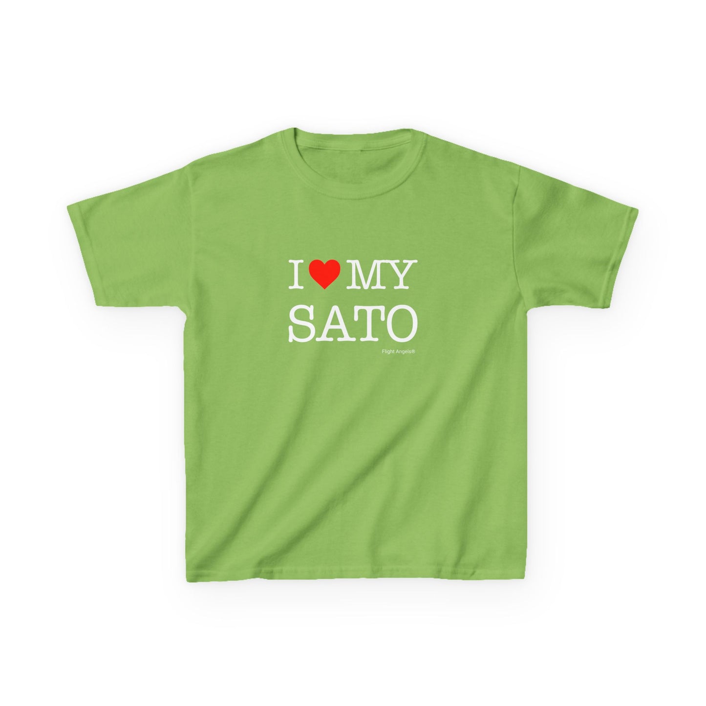 I Love My Sato Kids Tee