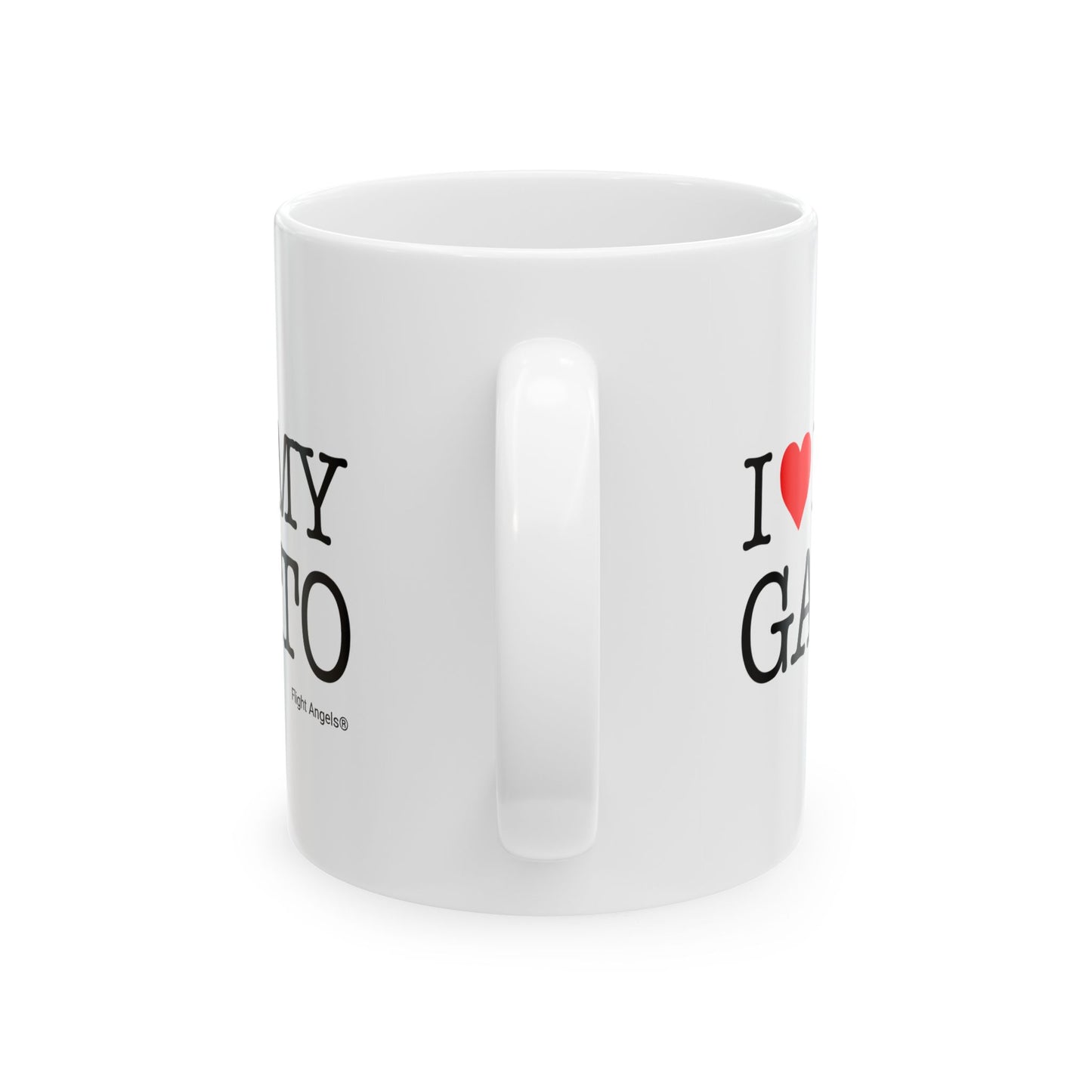 I Love My Gato Ceramic Mug 11oz