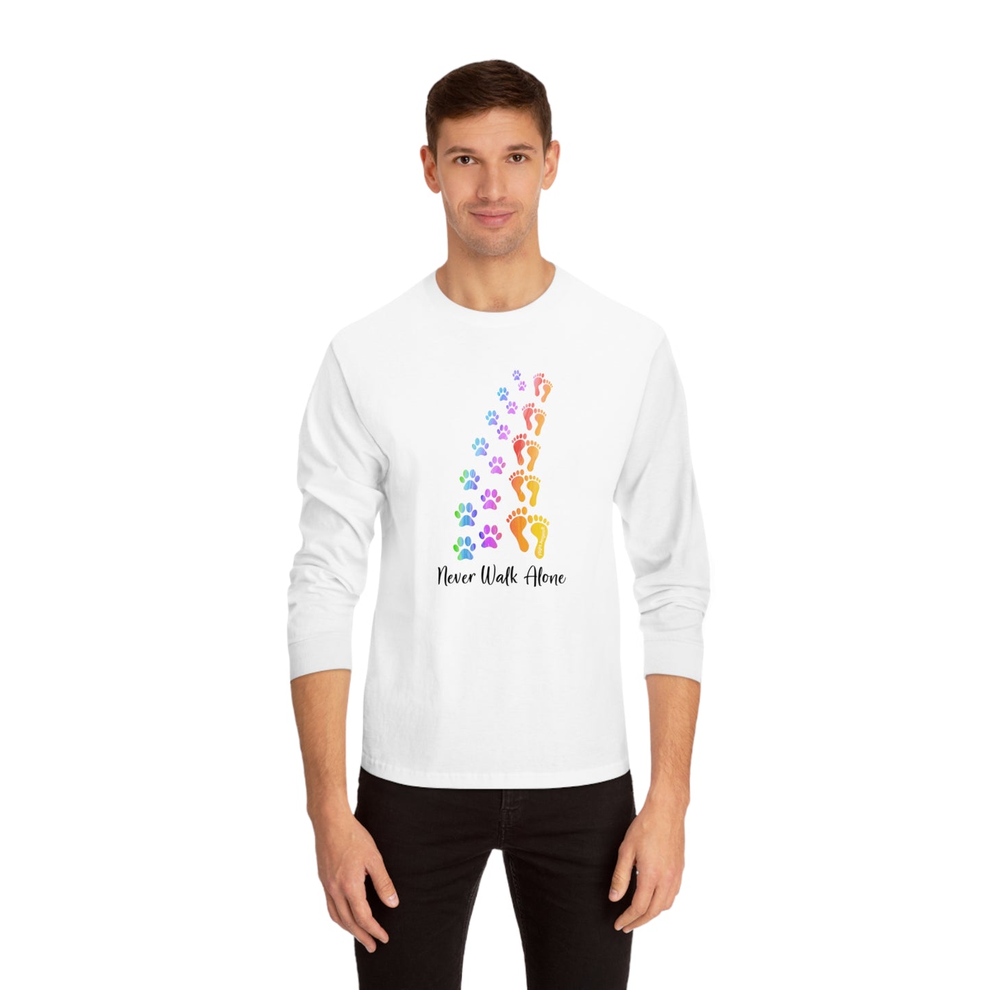 Never Walk Alone Unisex Long Sleeve Tee