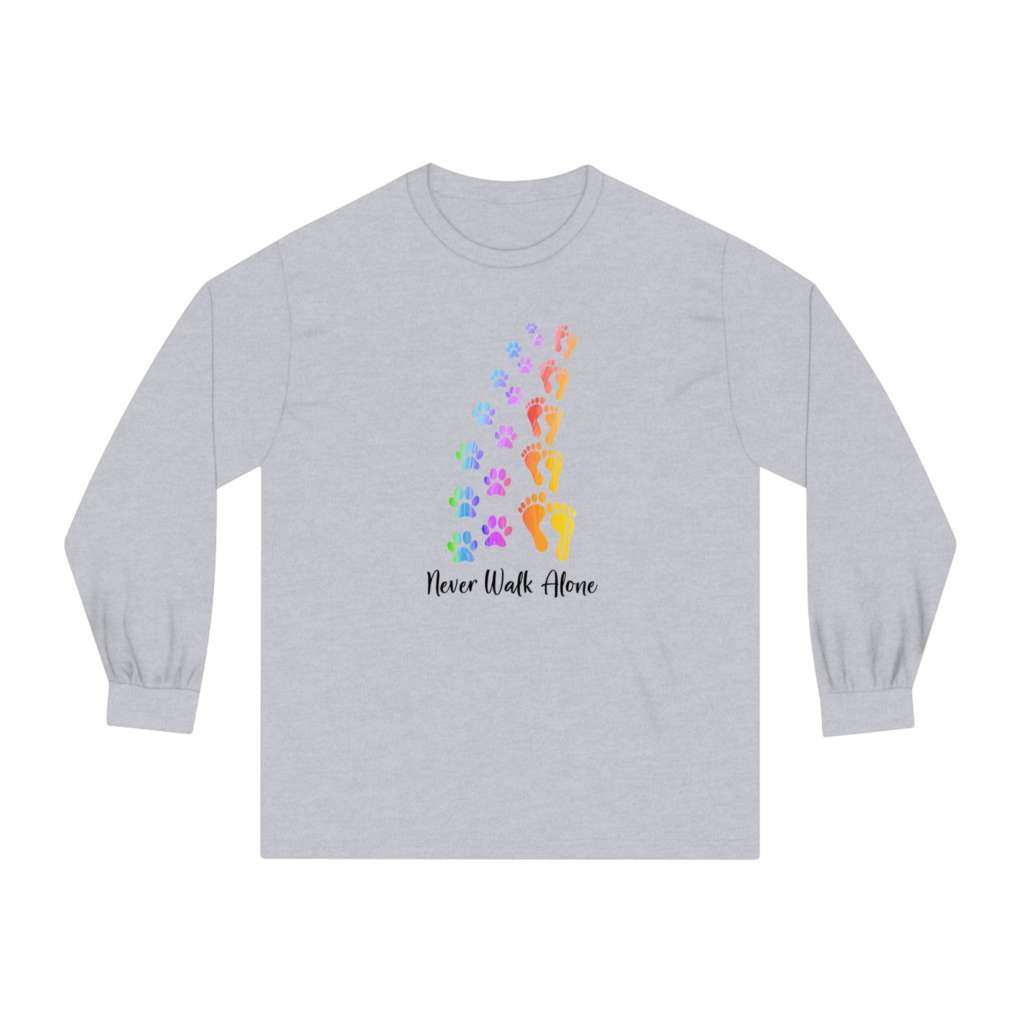Never Walk Alone Unisex Long Sleeve Tee