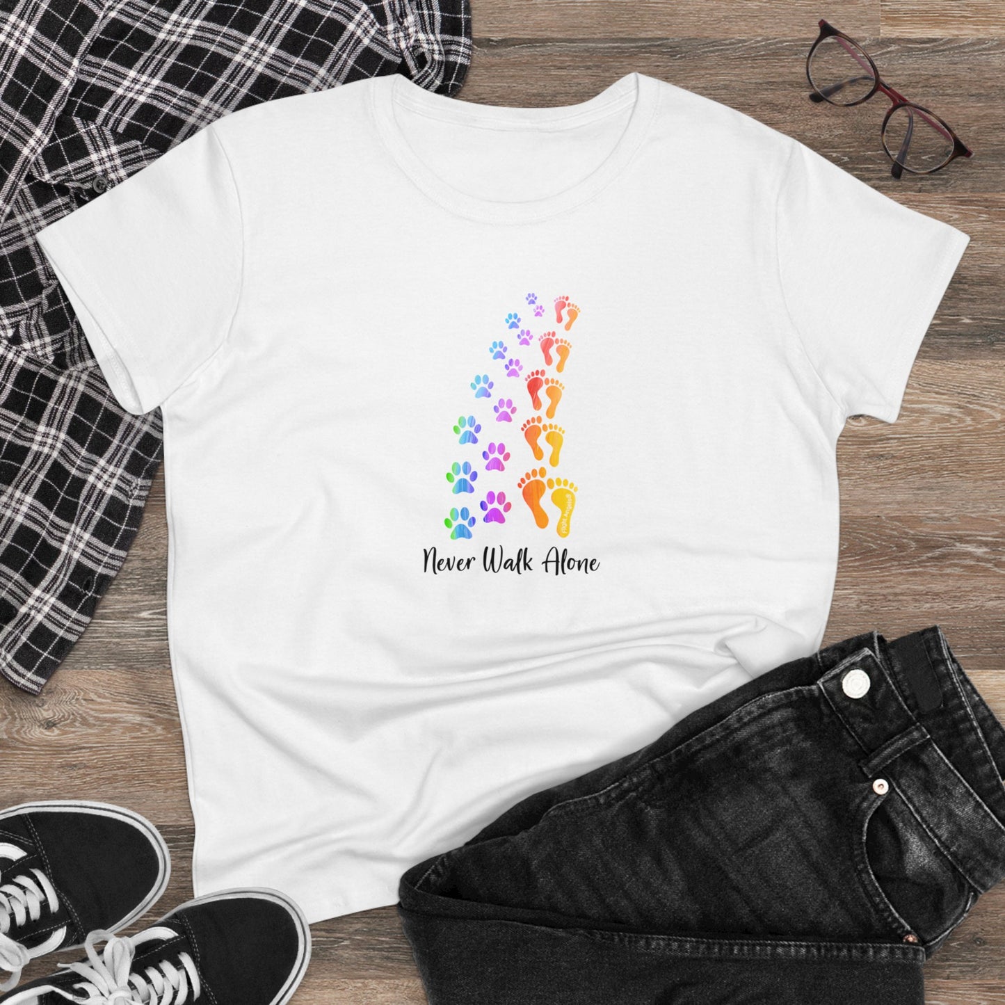 Never Walk Alone Women's Tee