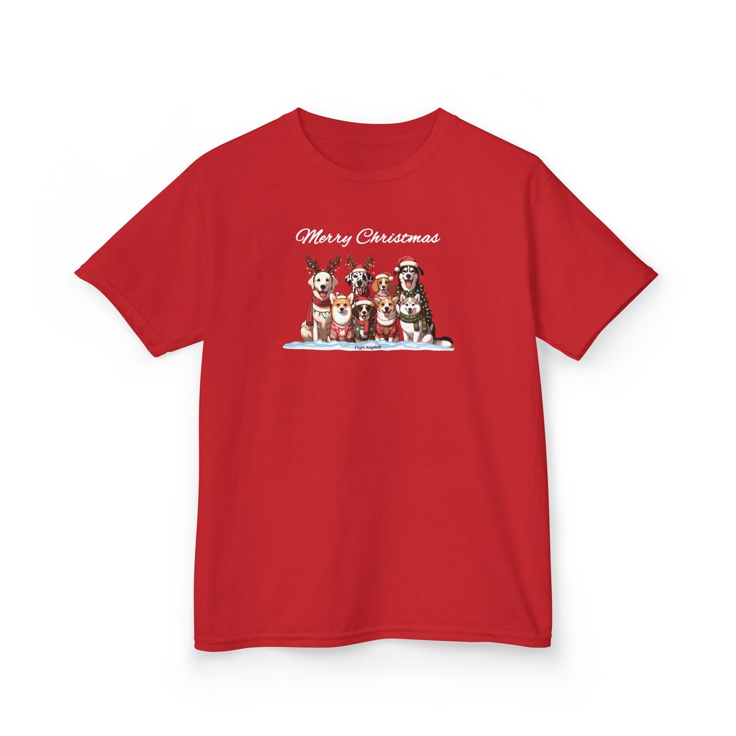 Dog Christmas Kids Tee