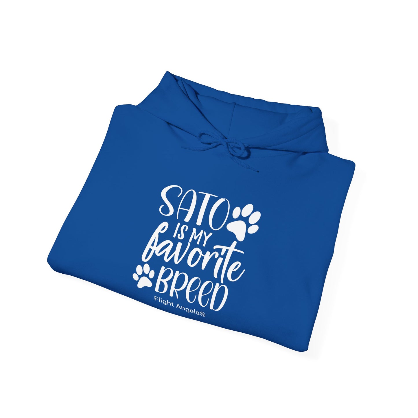 Sato is My Favorite Breed Unisex Hooded Sweatshirt - Flight Angels®