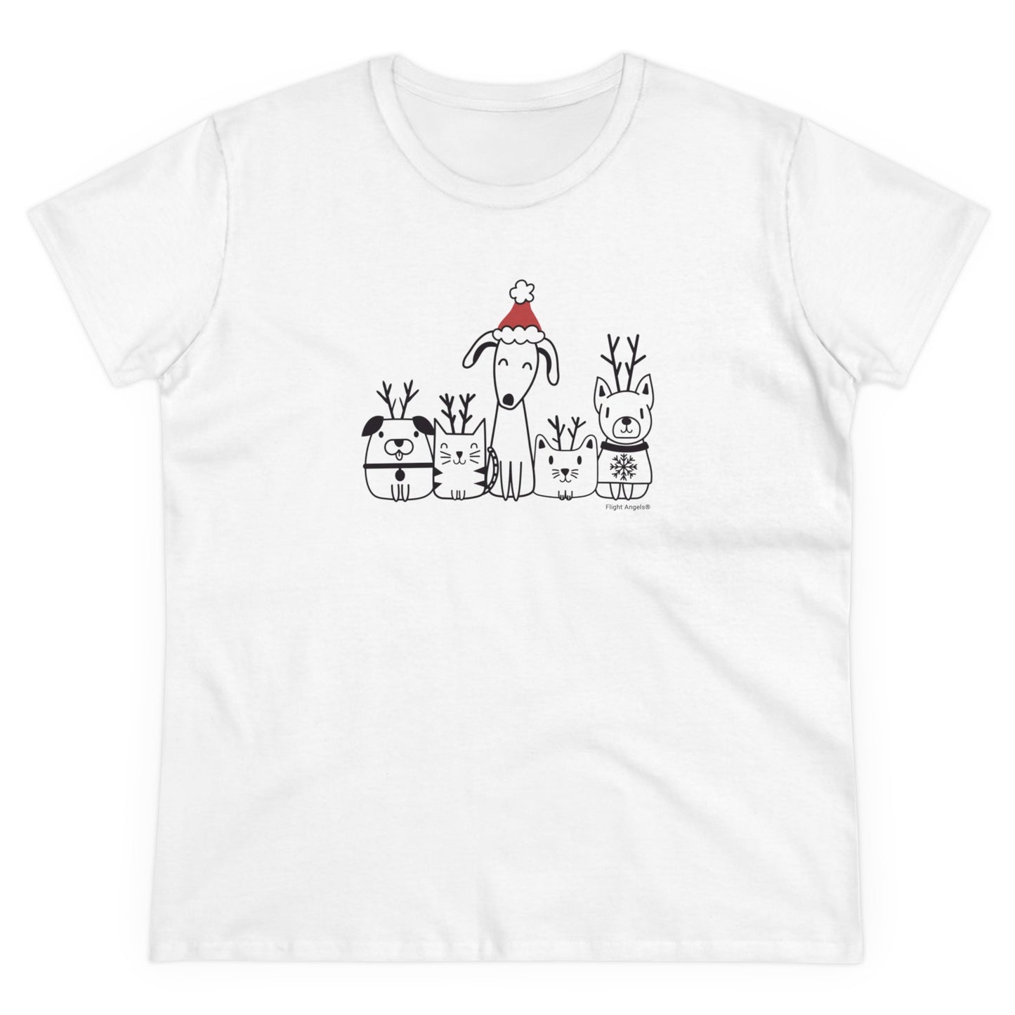 Holiday Pets Women's Tee