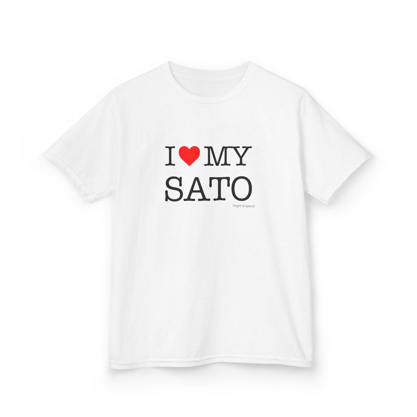 I Love My Sato Kids Tee
