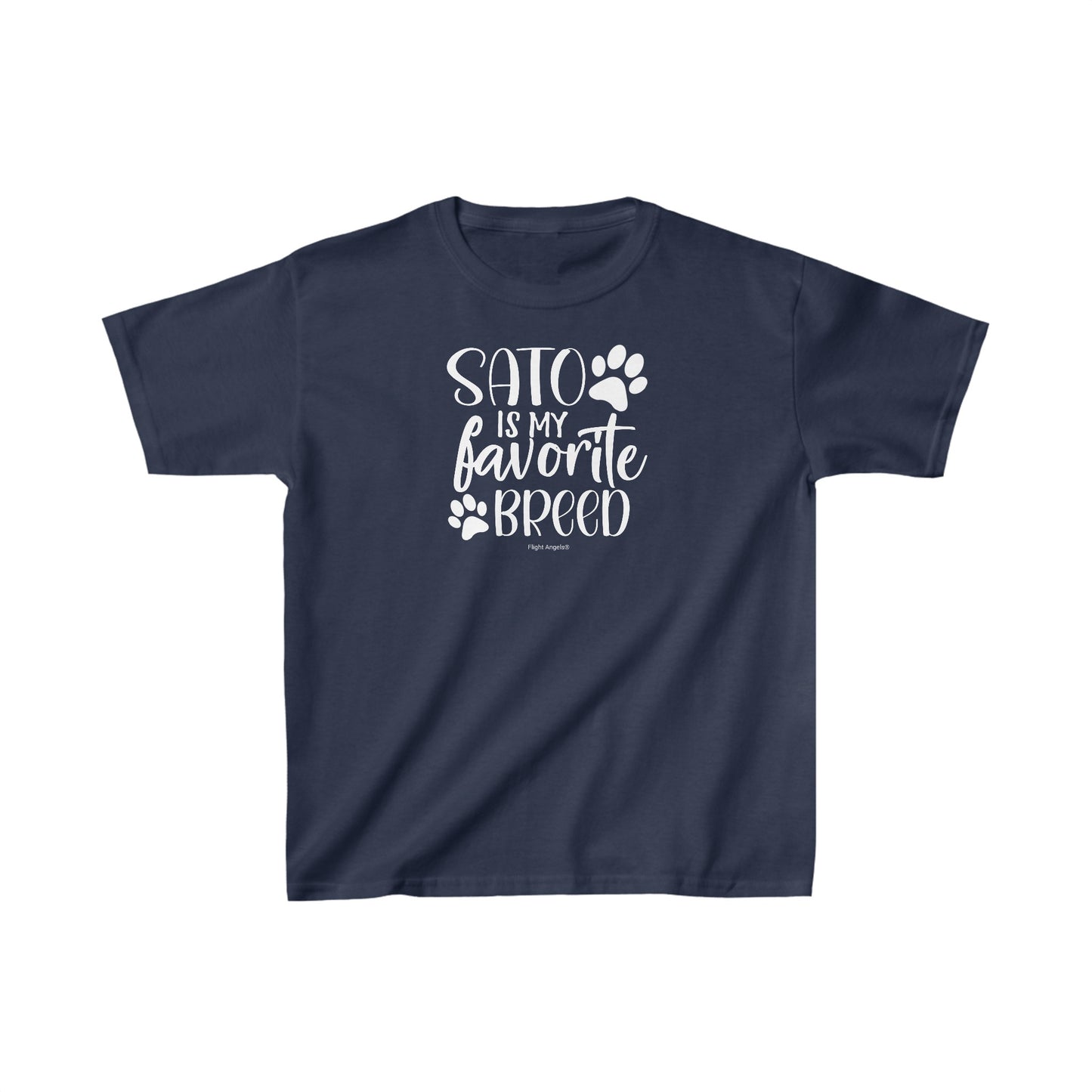 Sato is My Favorite Breed Kids Tee