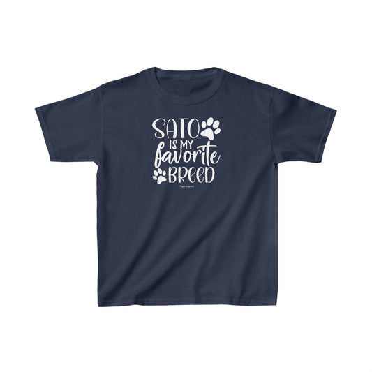 Sato is My Favorite Breed Kids Tee