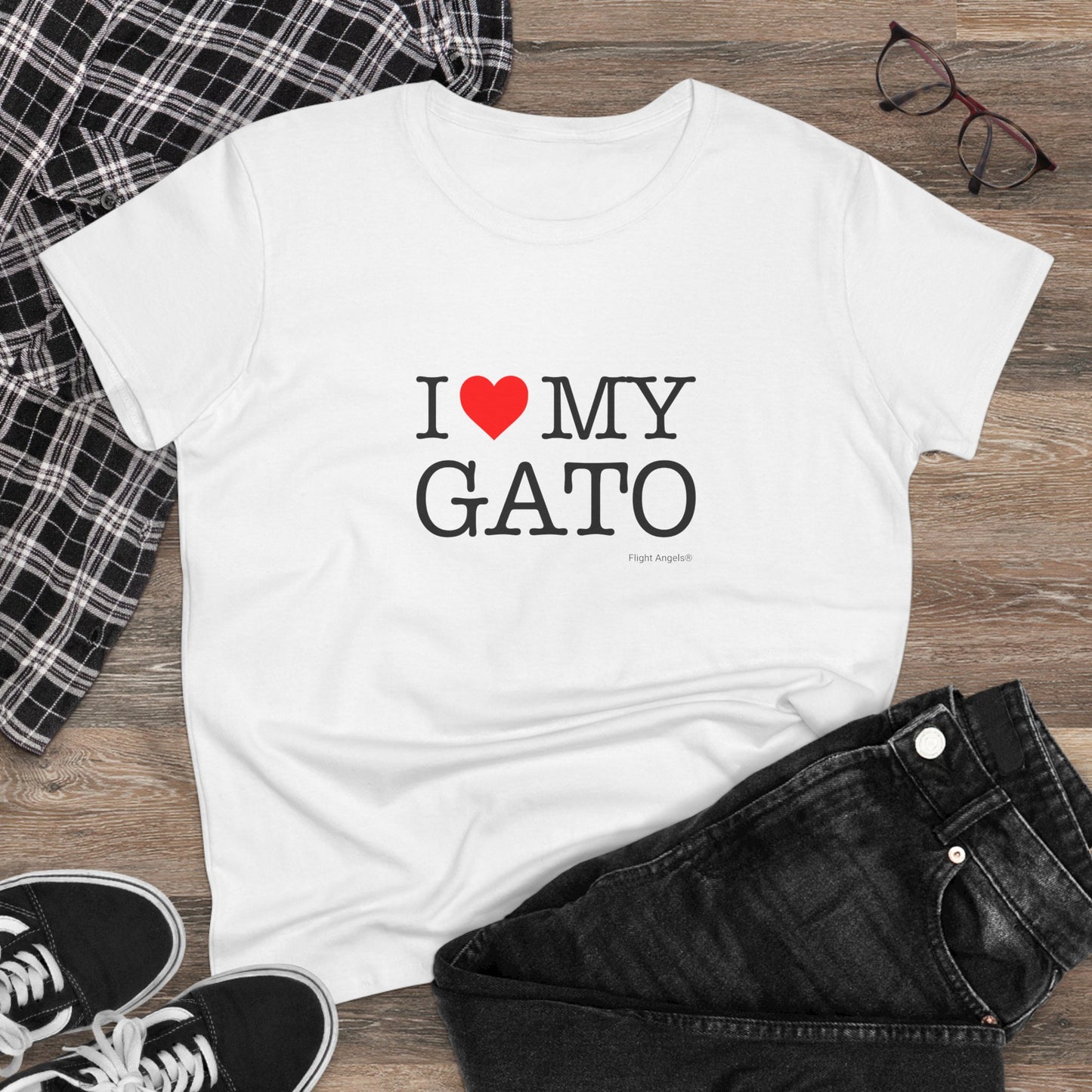 I Love My Gato Women's Tee