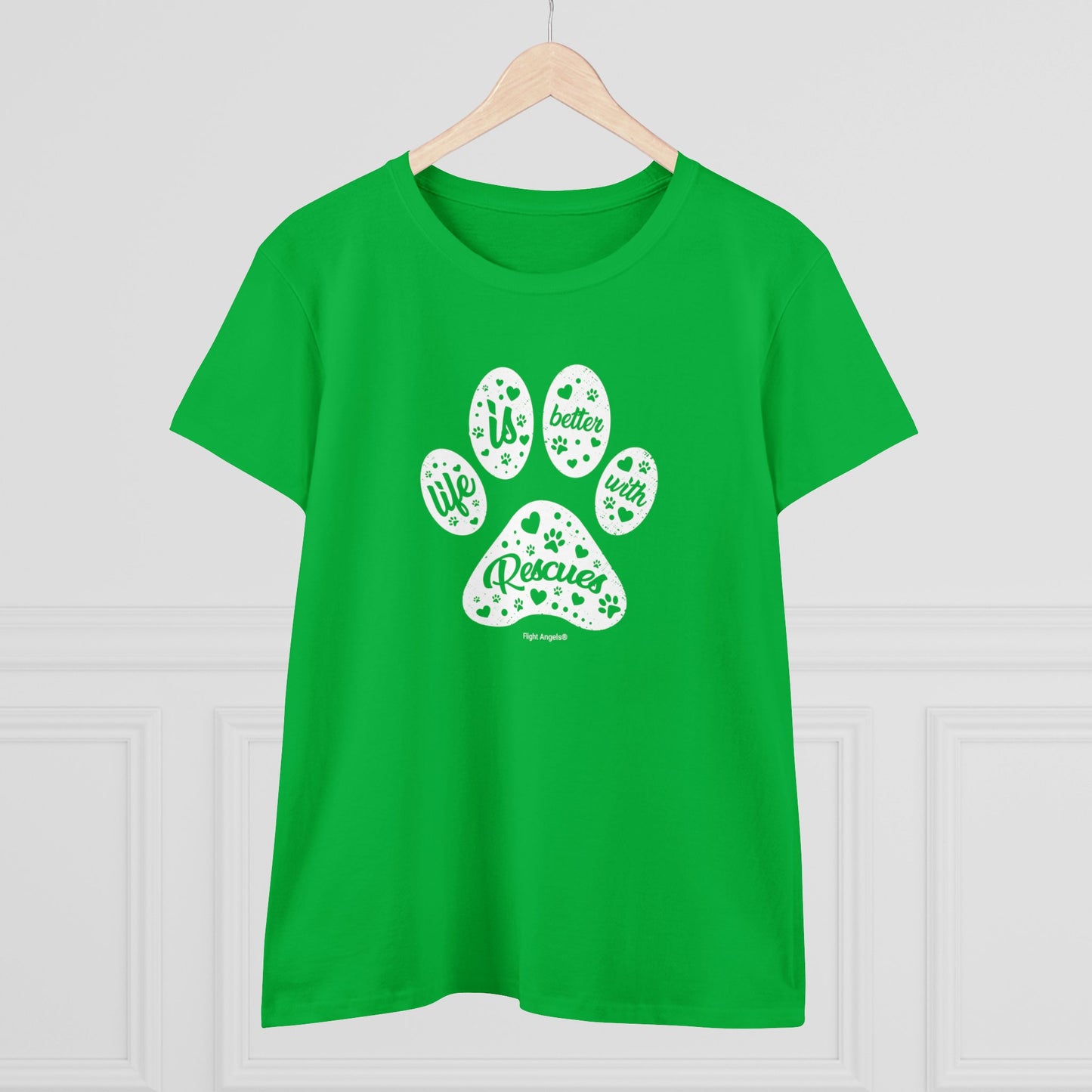 Life is Better with Rescues Women's Tee