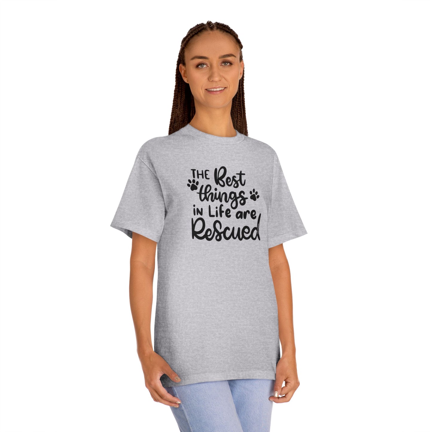 The Best Things in Life are Rescued Unisex Classic Tee
