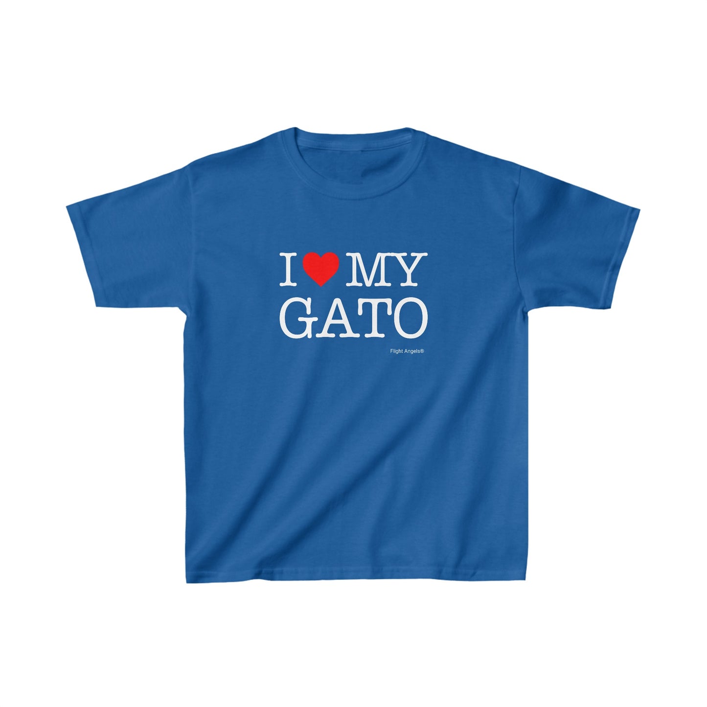 I Love My Gato Kids Tee