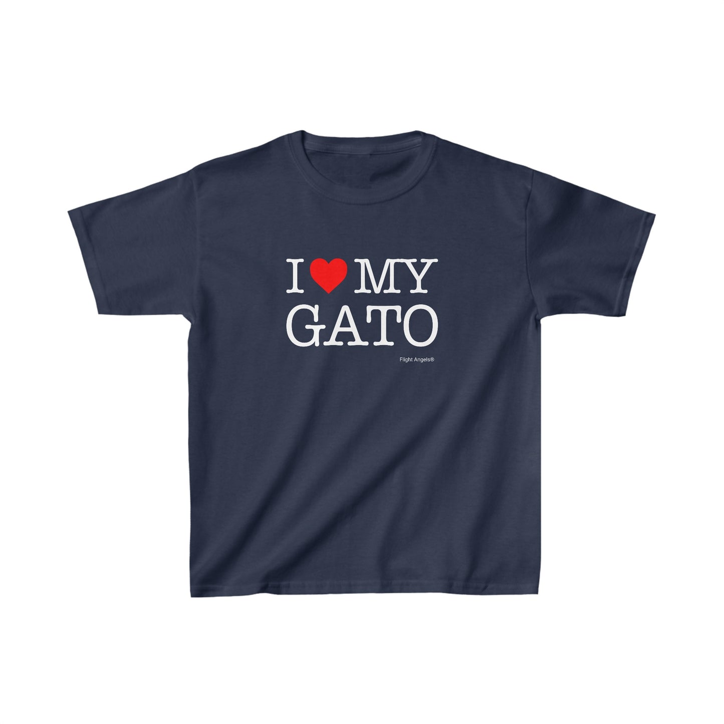 I Love My Gato Kids Tee